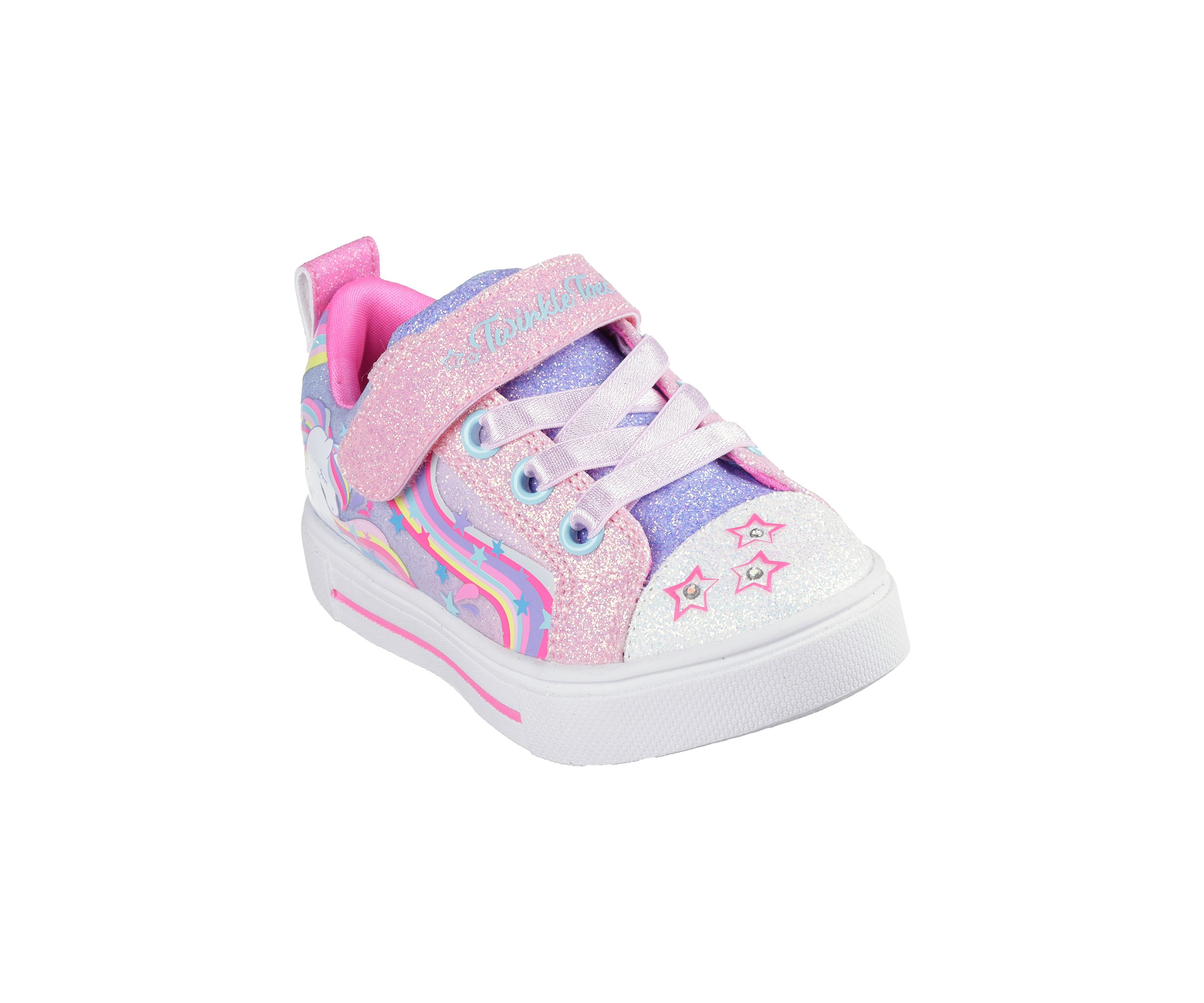 Toddler Girls Twinkle Sparks Sneakers - Whimsical Shimmer
