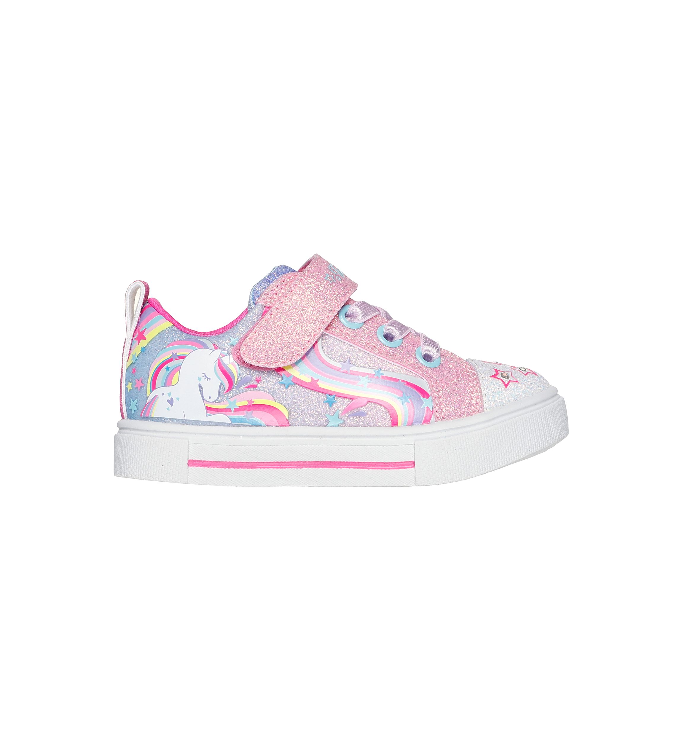 Toddler Girls Twinkle Sparks Sneakers - Whimsical Shimmer