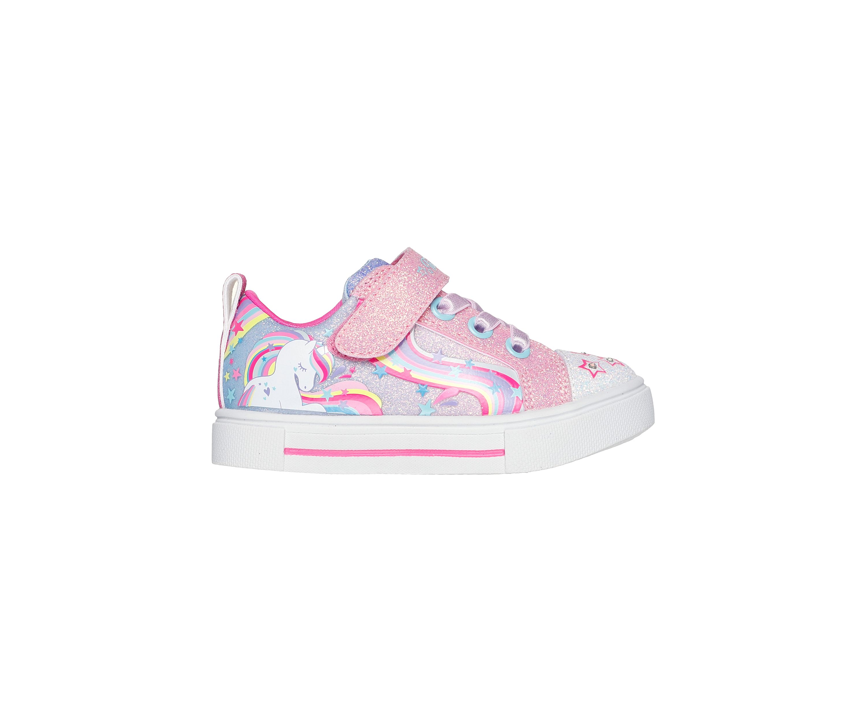Toddler Girls Twinkle Sparks Sneakers - Whimsical Shimmer
