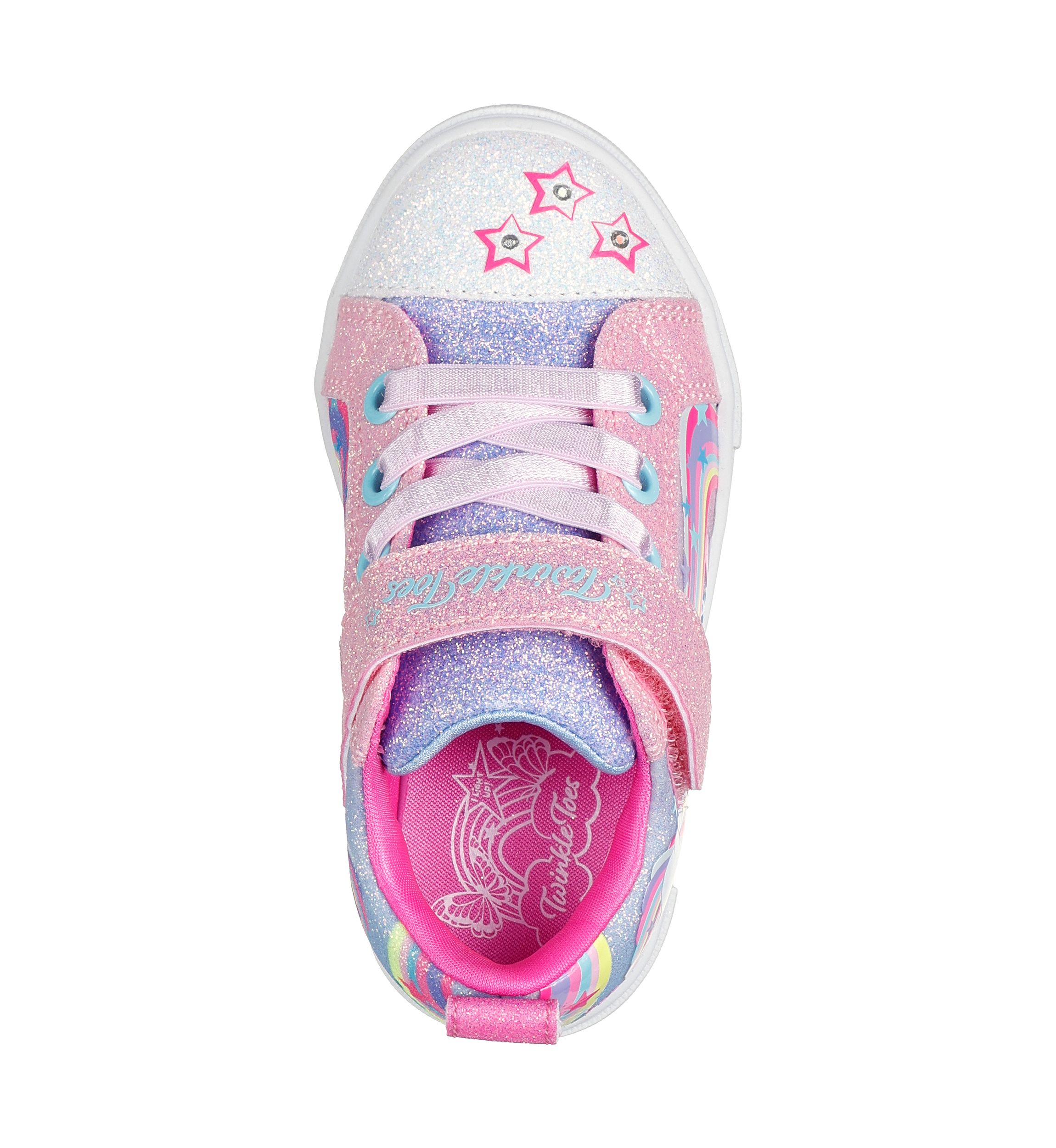 Toddler Girls Twinkle Sparks Sneakers - Whimsical Shimmer