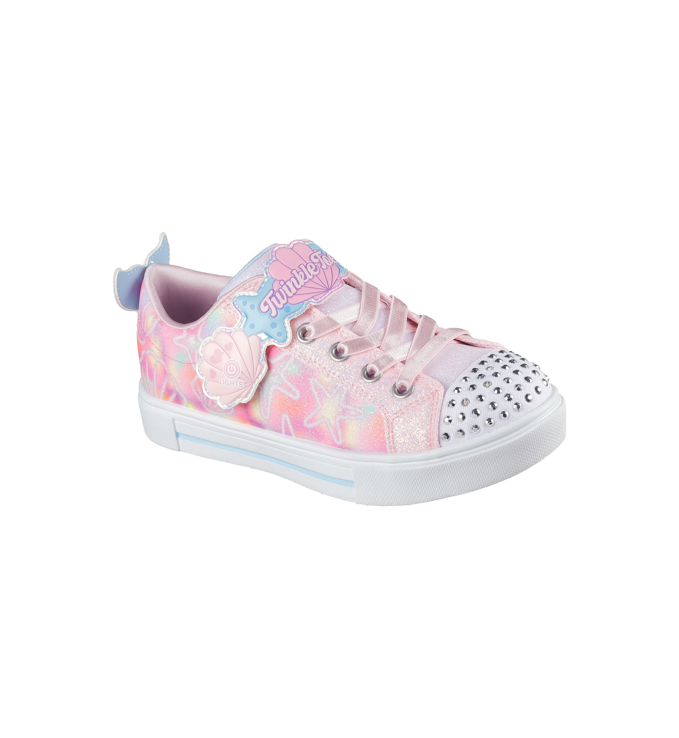 Little Kid Girls Twinkle Toes®: Twinkle Sparks Sneakers - Underwater Magic