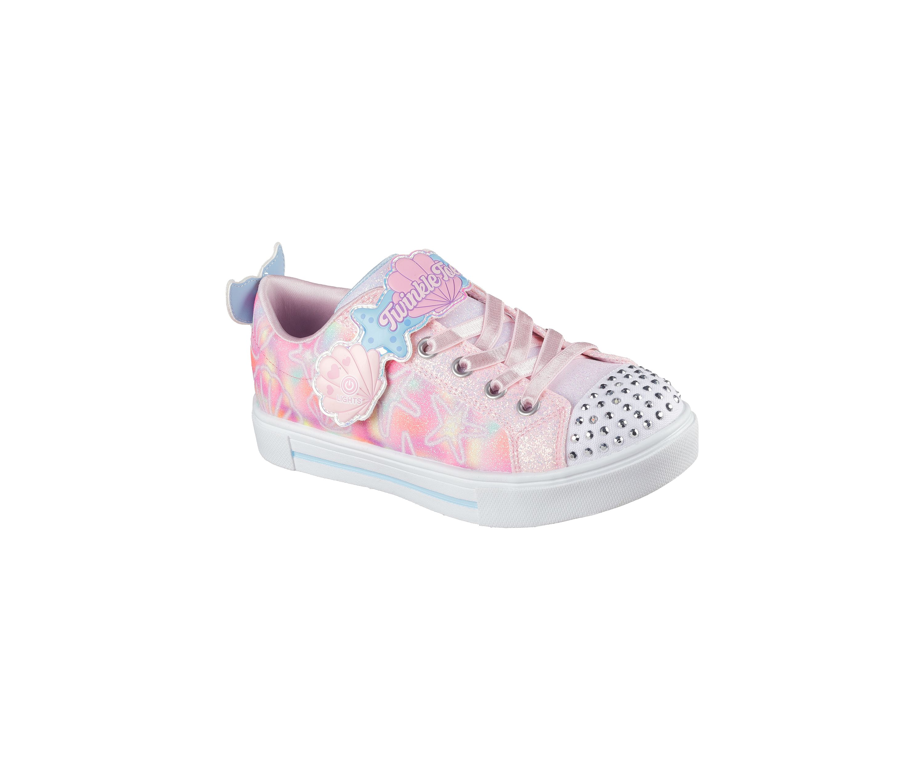 Little Kid Girls Twinkle Toes®: Twinkle Sparks Sneakers - Underwater Magic