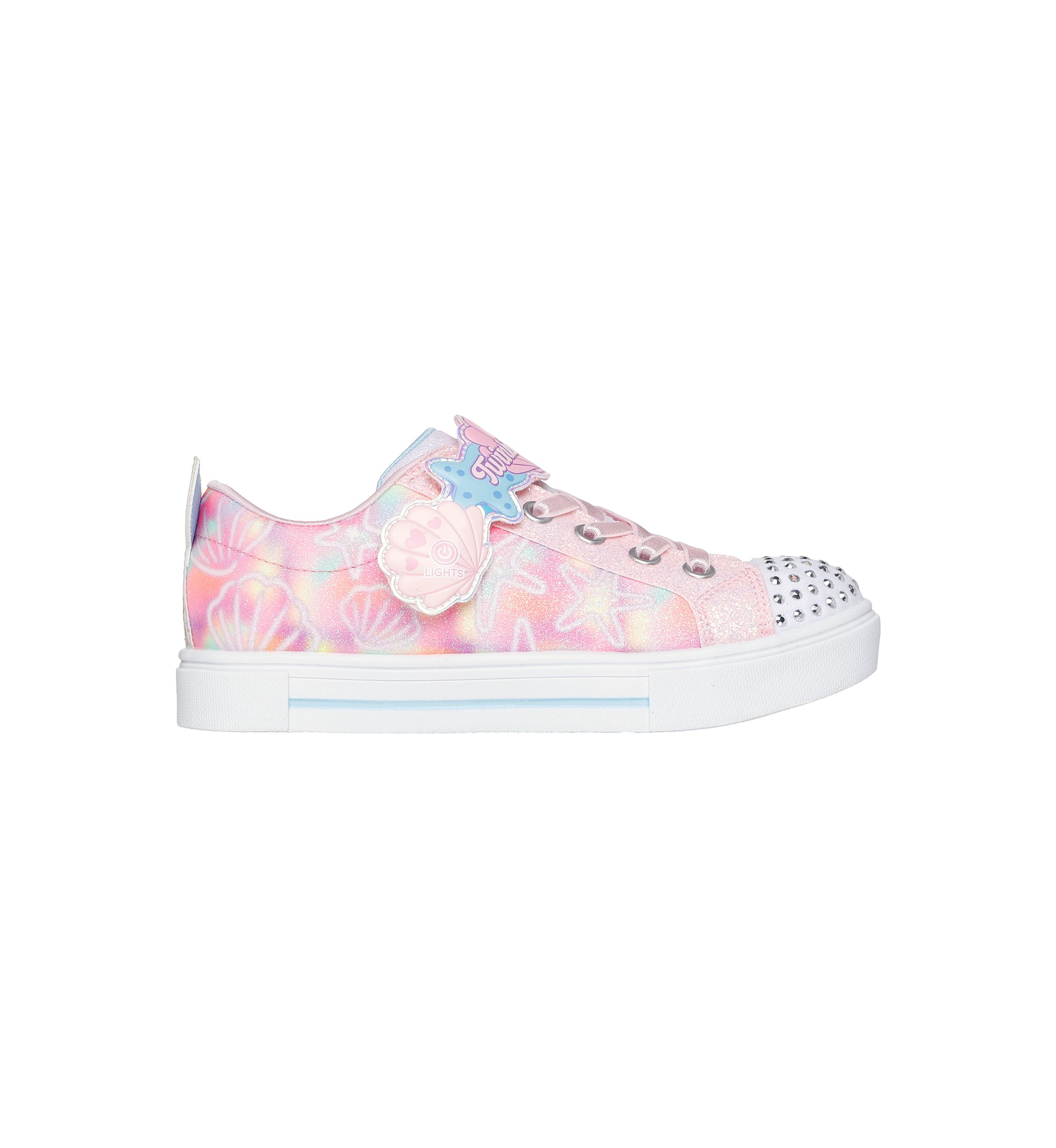 Little Kid Girls Twinkle Toes®: Twinkle Sparks Sneakers - Underwater Magic