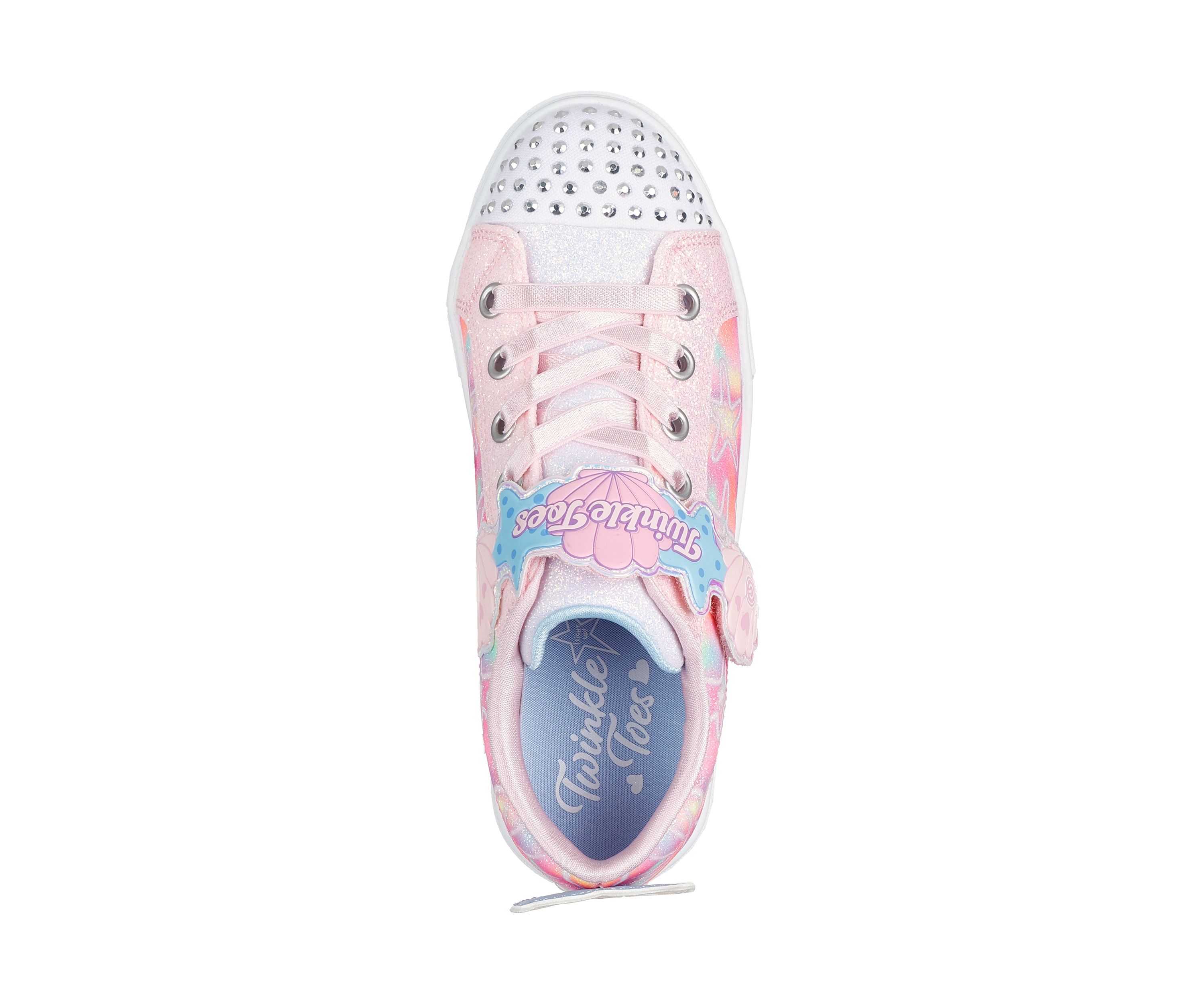 Little Kid Girls Twinkle Toes®: Twinkle Sparks Sneakers - Underwater Magic