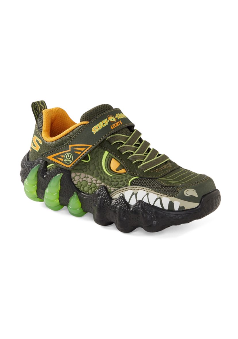 Big Kid Boys Light Up Skech O Saurus Light 2.0 Sneakers