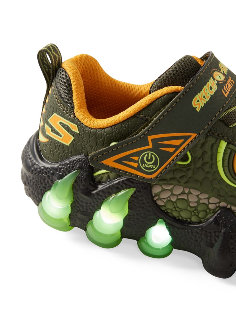Big Kid Boys Light Up Skech O Saurus Light 2.0 Sneakers