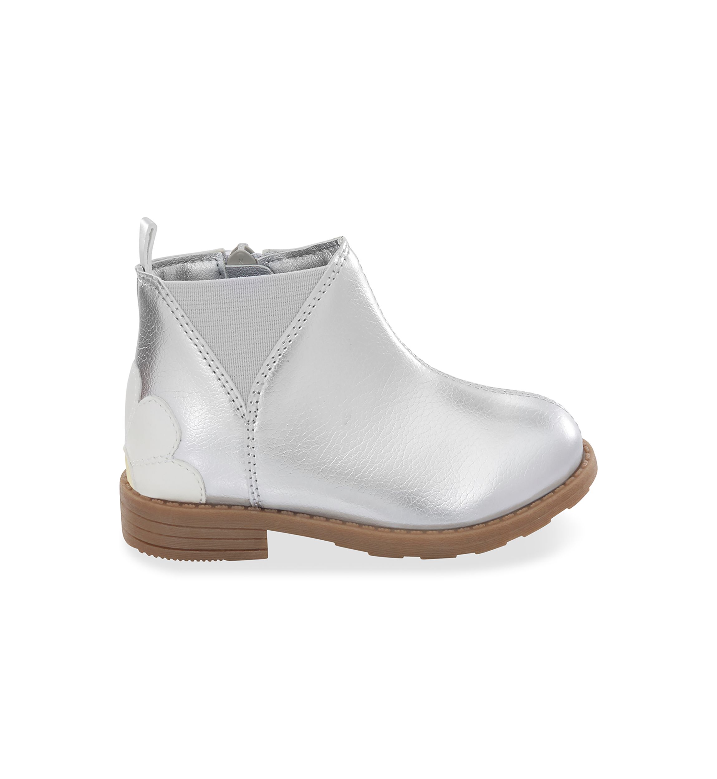 Toddler Girls Elia Silver Daisy Boots