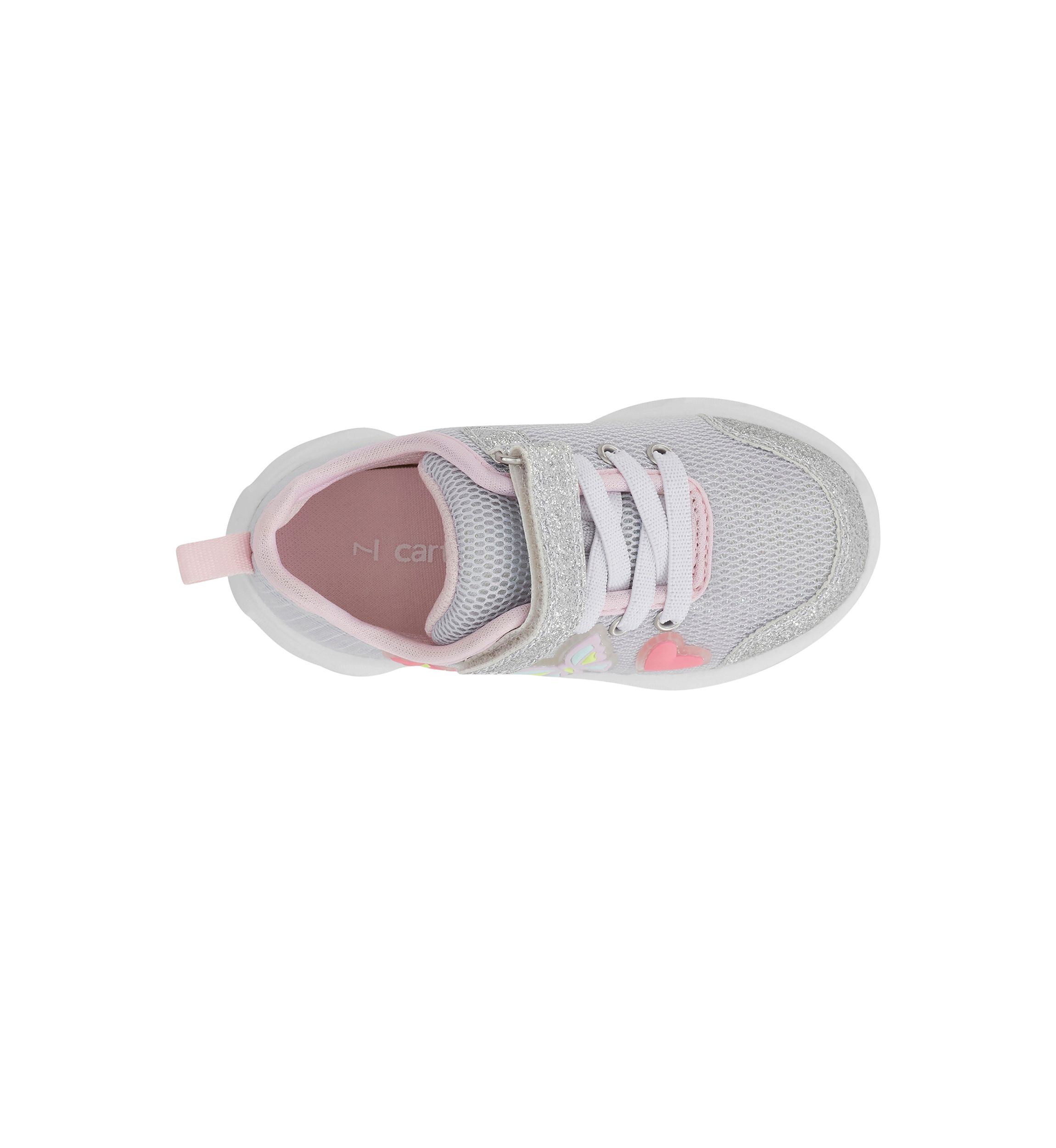 Toddler Girls Ohio Metallic Floral Sneakers