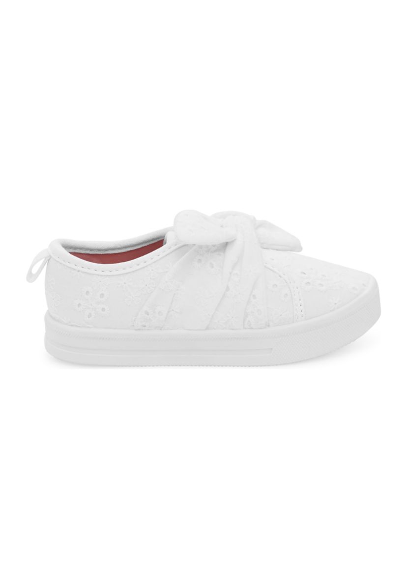 Toddler Girls Hilda White Sneaker Flats