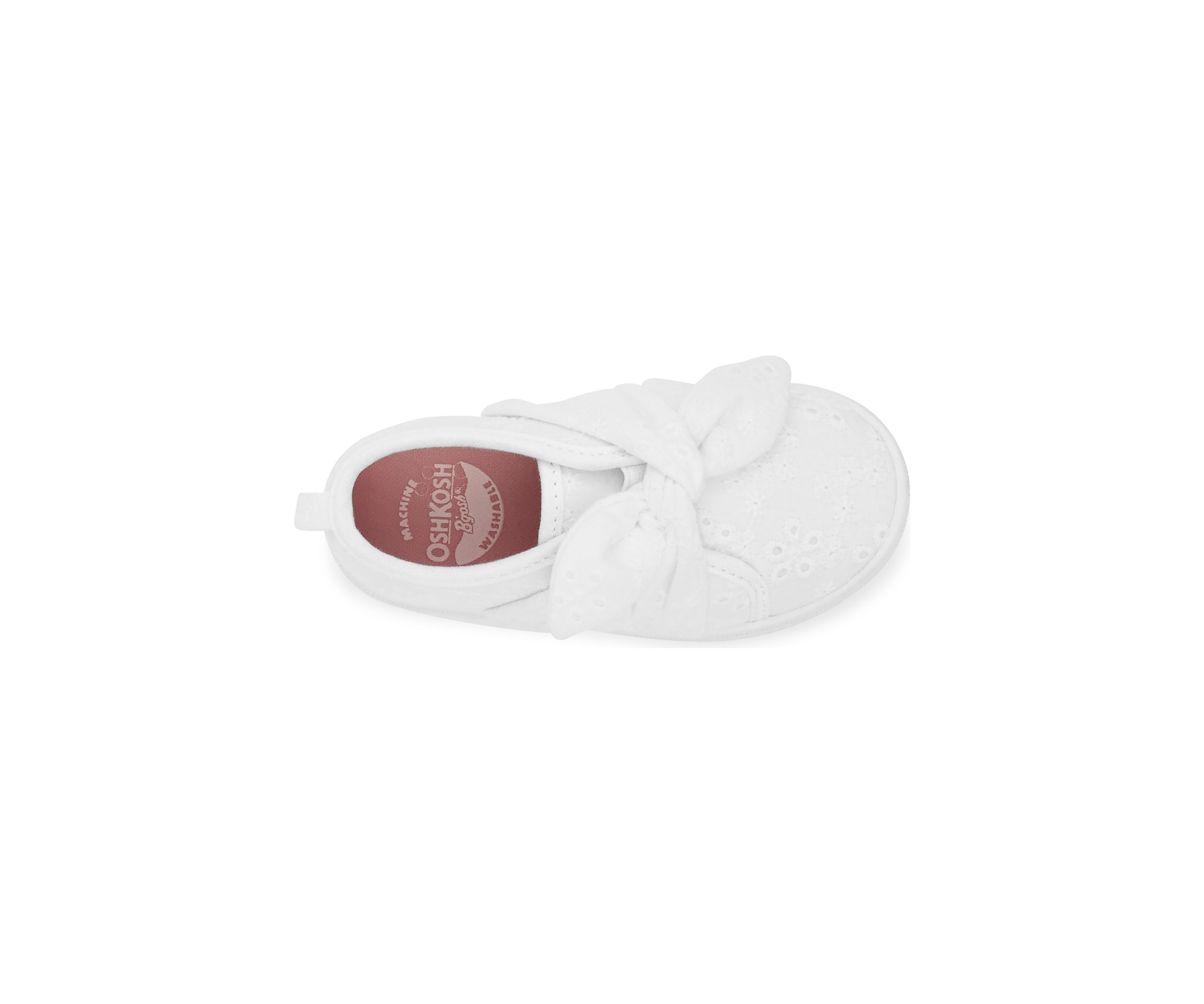Toddler Girls Hilda White Sneaker Flats