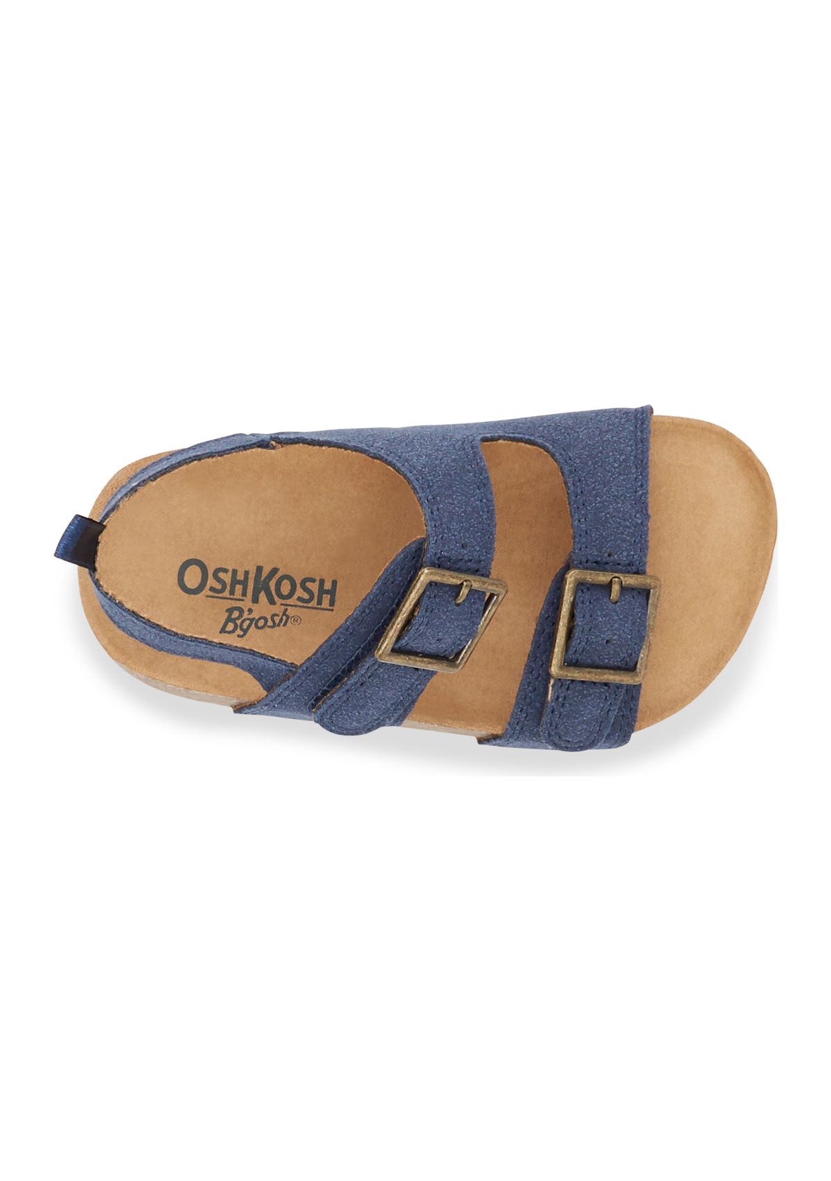 Toddler Girls Bruno Double Strap Footbed Sandals