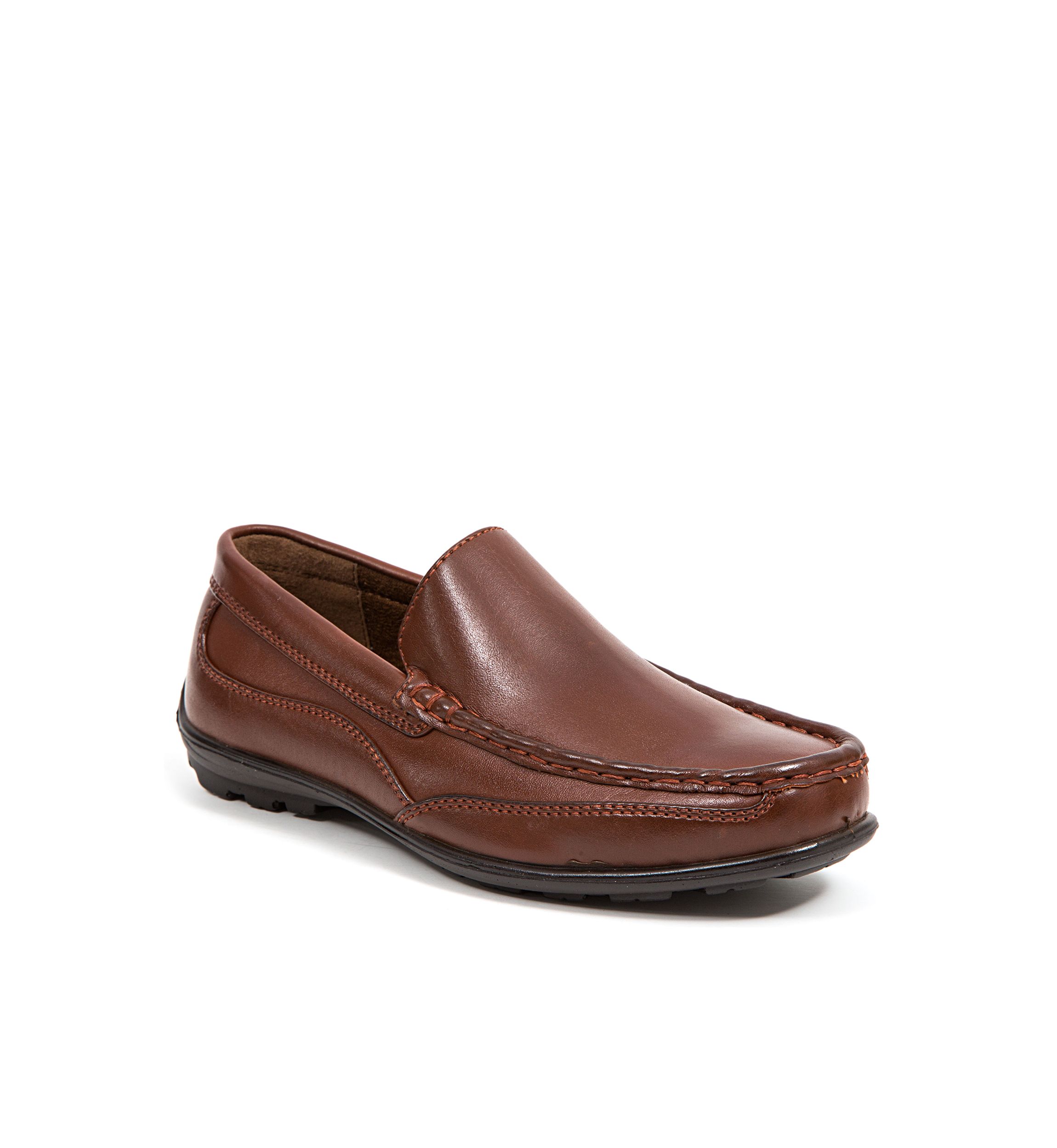 Deer Stags Boys Booster Driving Moc Slip-On