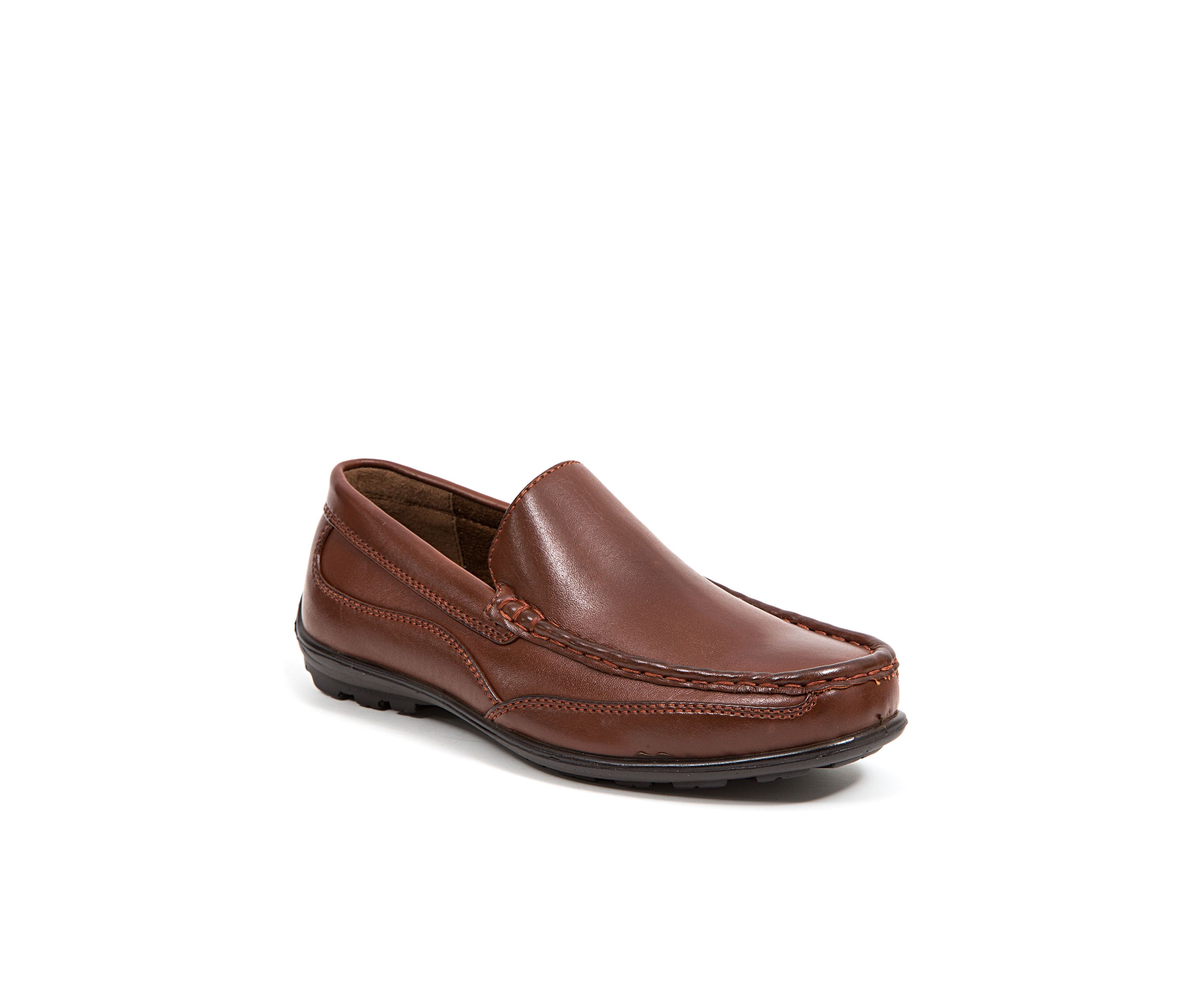 Deer Stags Boys Booster Driving Moc Slip-On