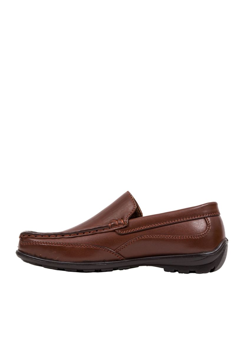 Deer Stags Boys Booster Driving Moc Slip-On