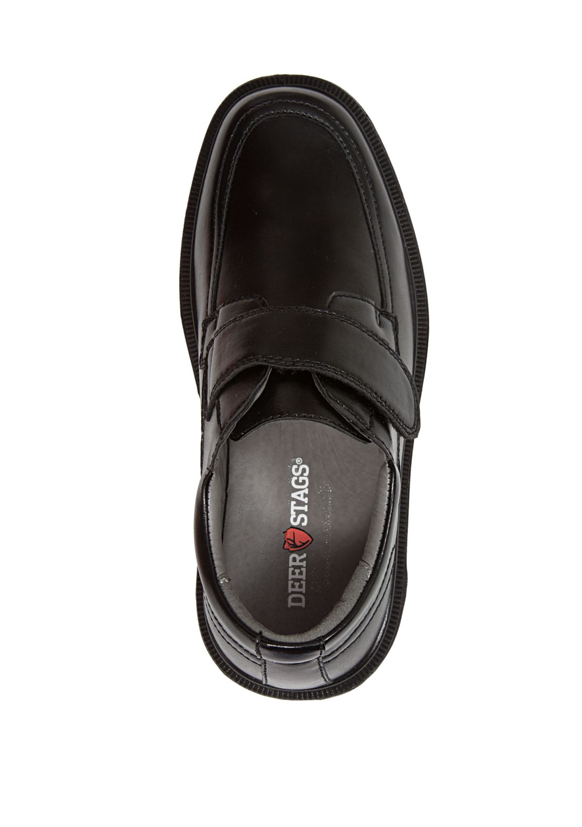 Youth Boys Ditmas Classic Dress Comfort Moc Toe Easy On and Off Slip On Loafers