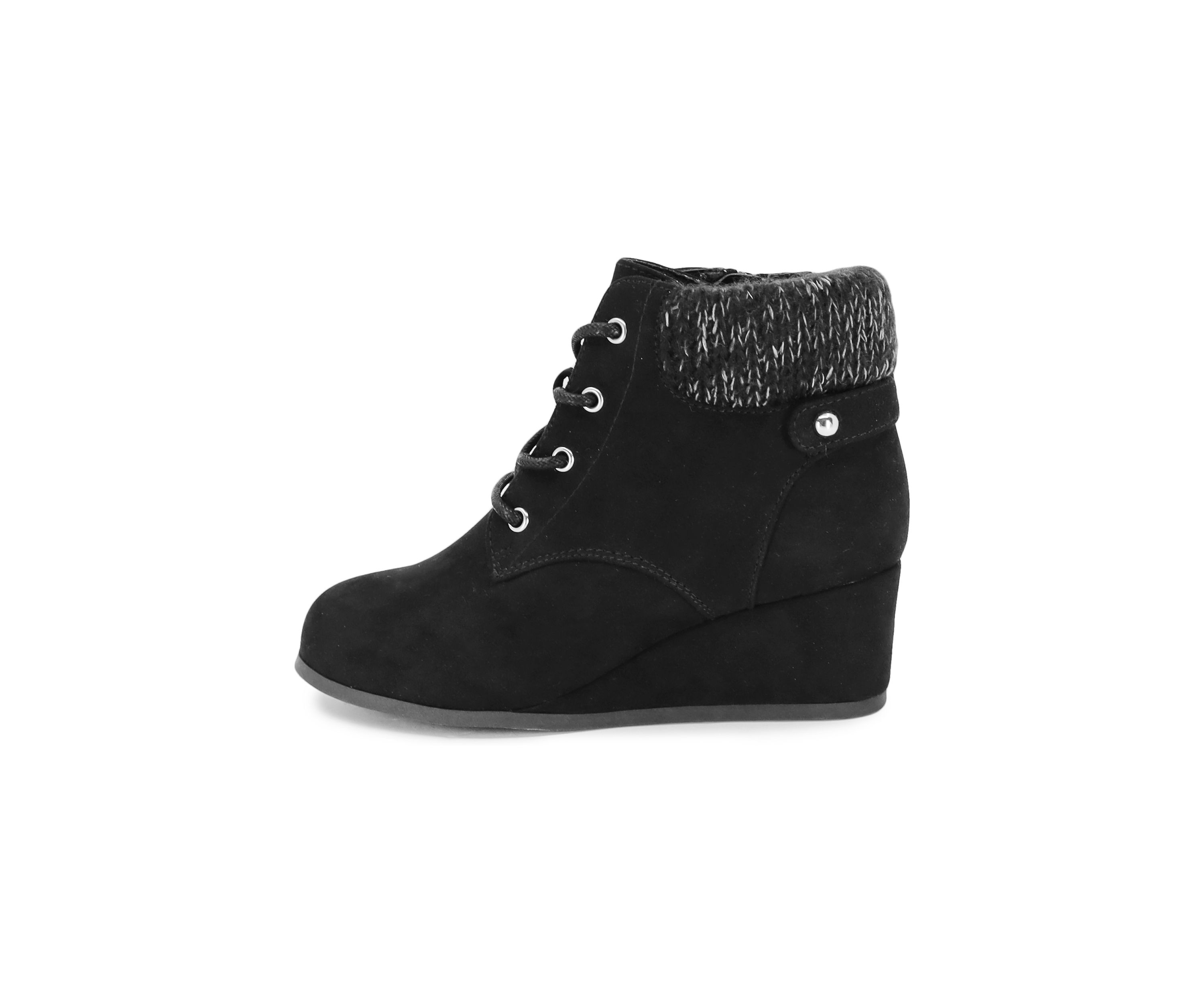 Youth/Toddler Girls Lace Up Wedge Booties