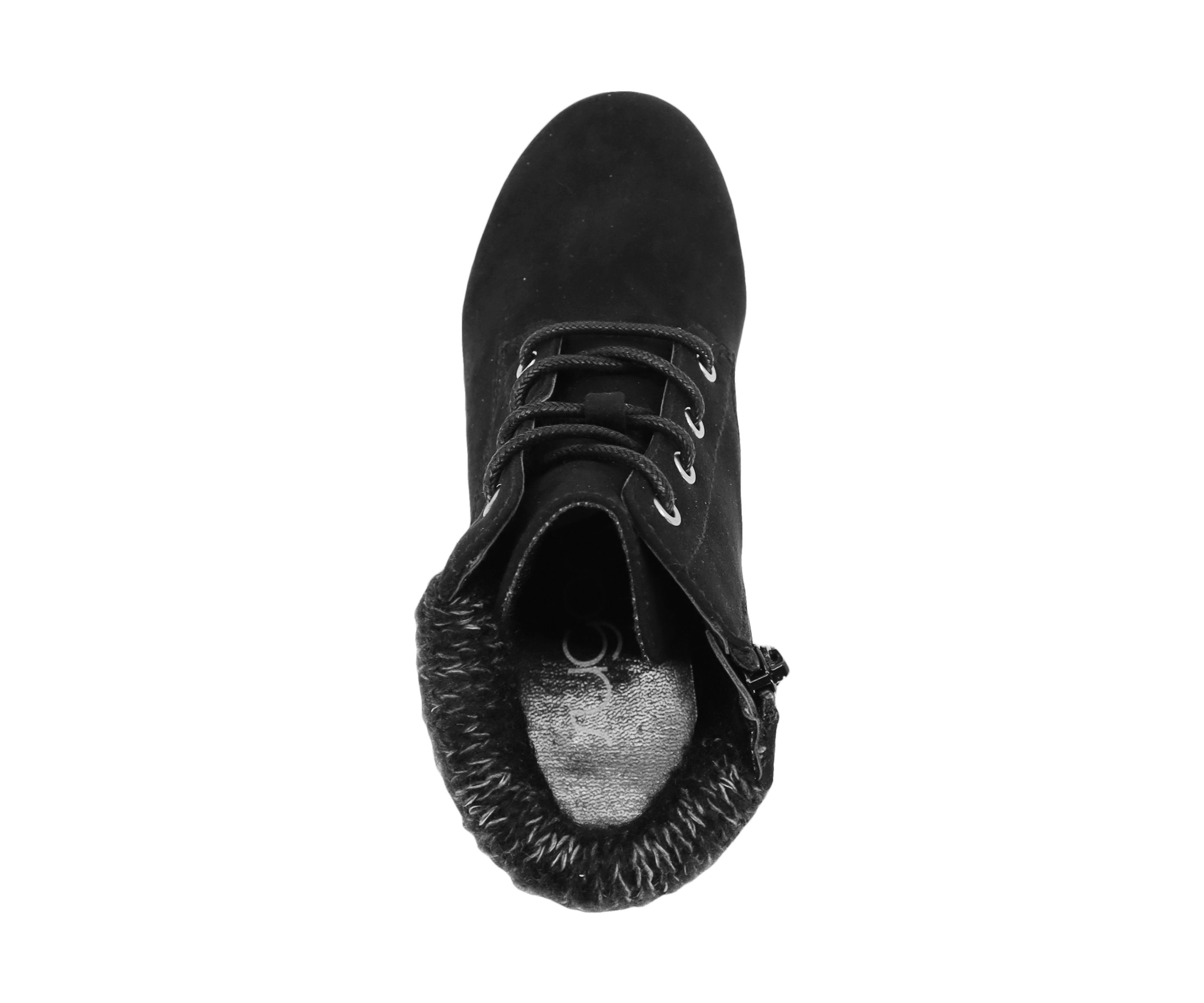 Youth/Toddler Girls Lace Up Wedge Booties
