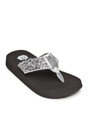 yellow box sandals at belk