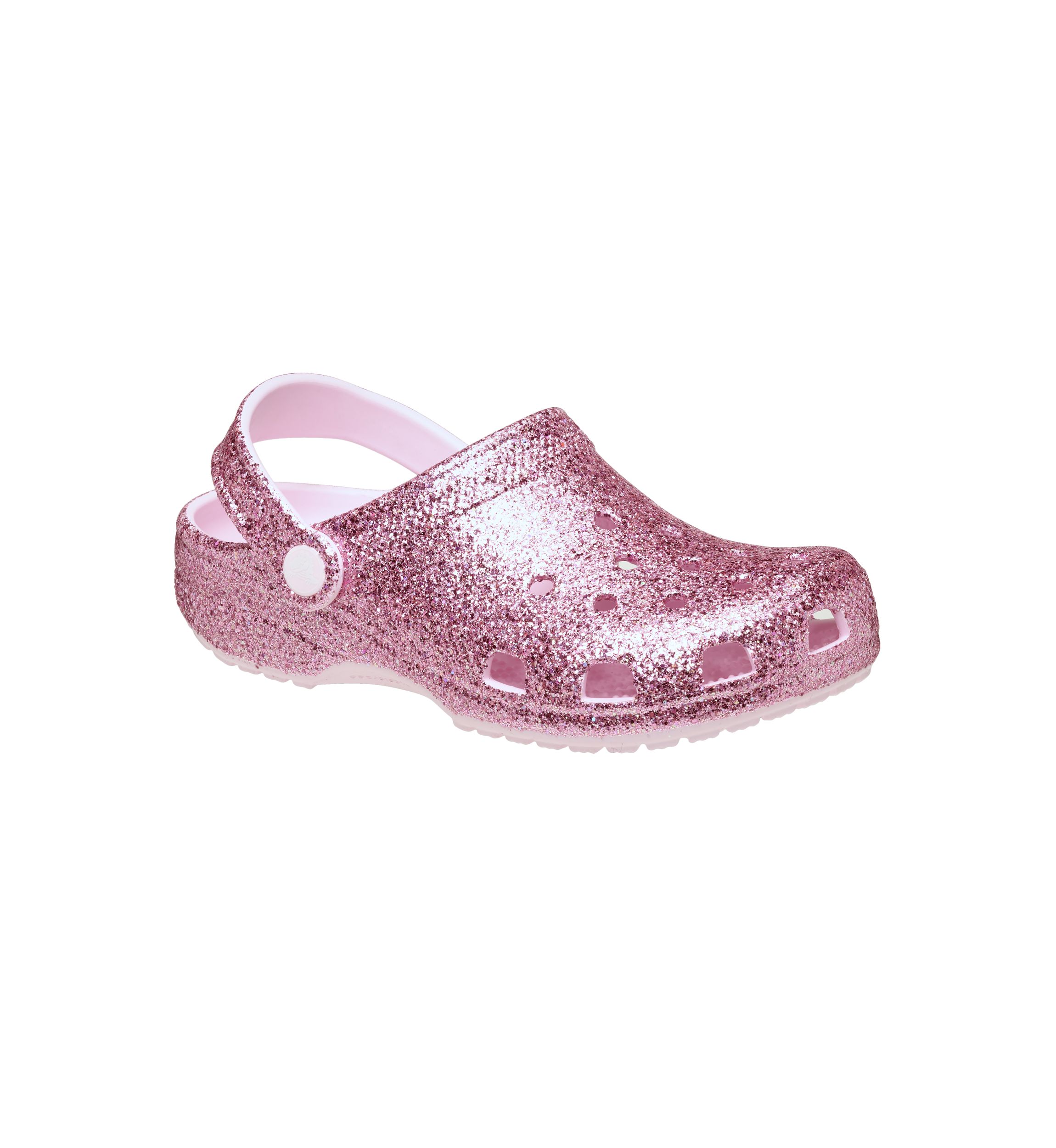 Big Kid Girls Glitter Classic Clogs