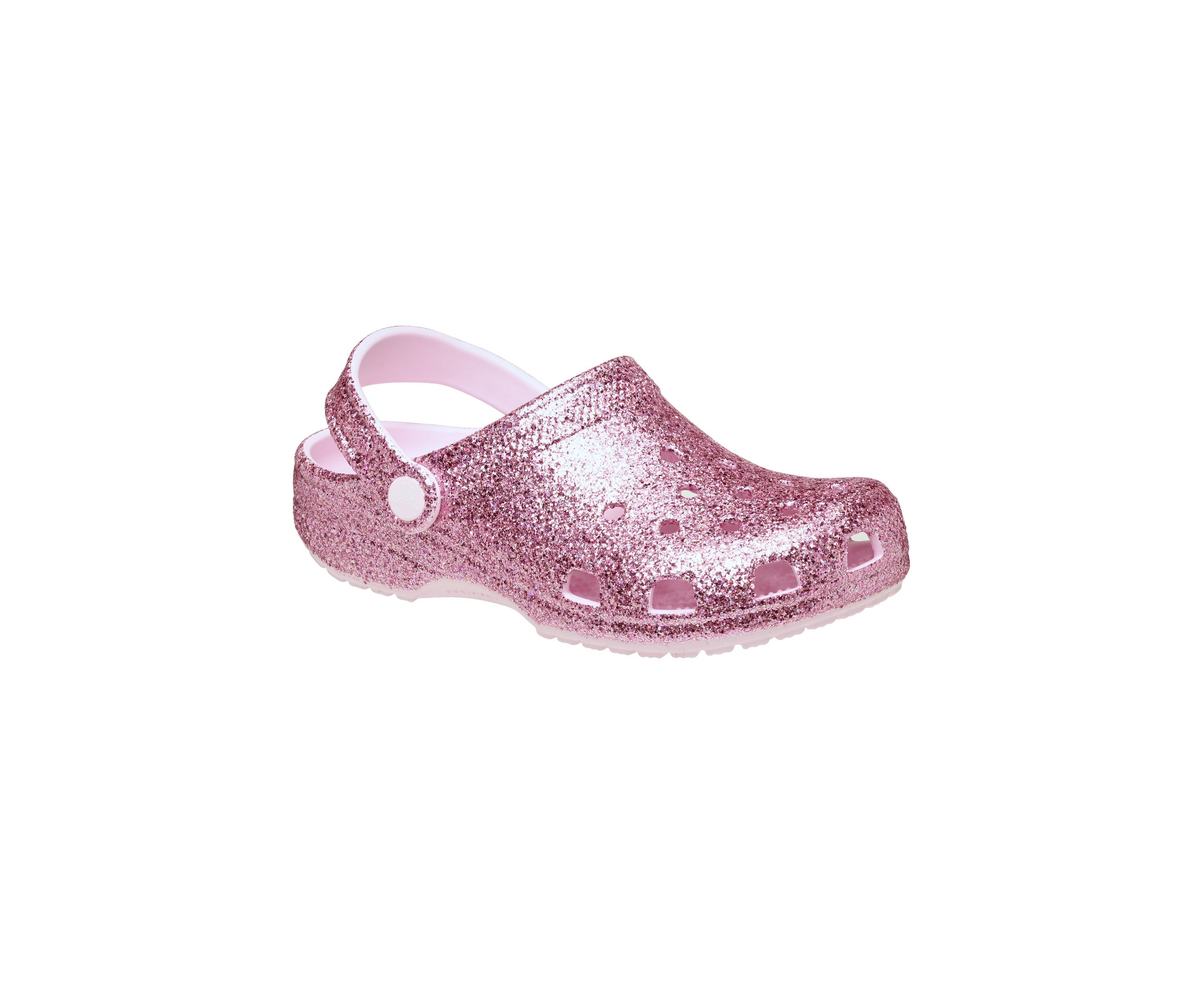 Big Kid Girls Glitter Classic Clogs