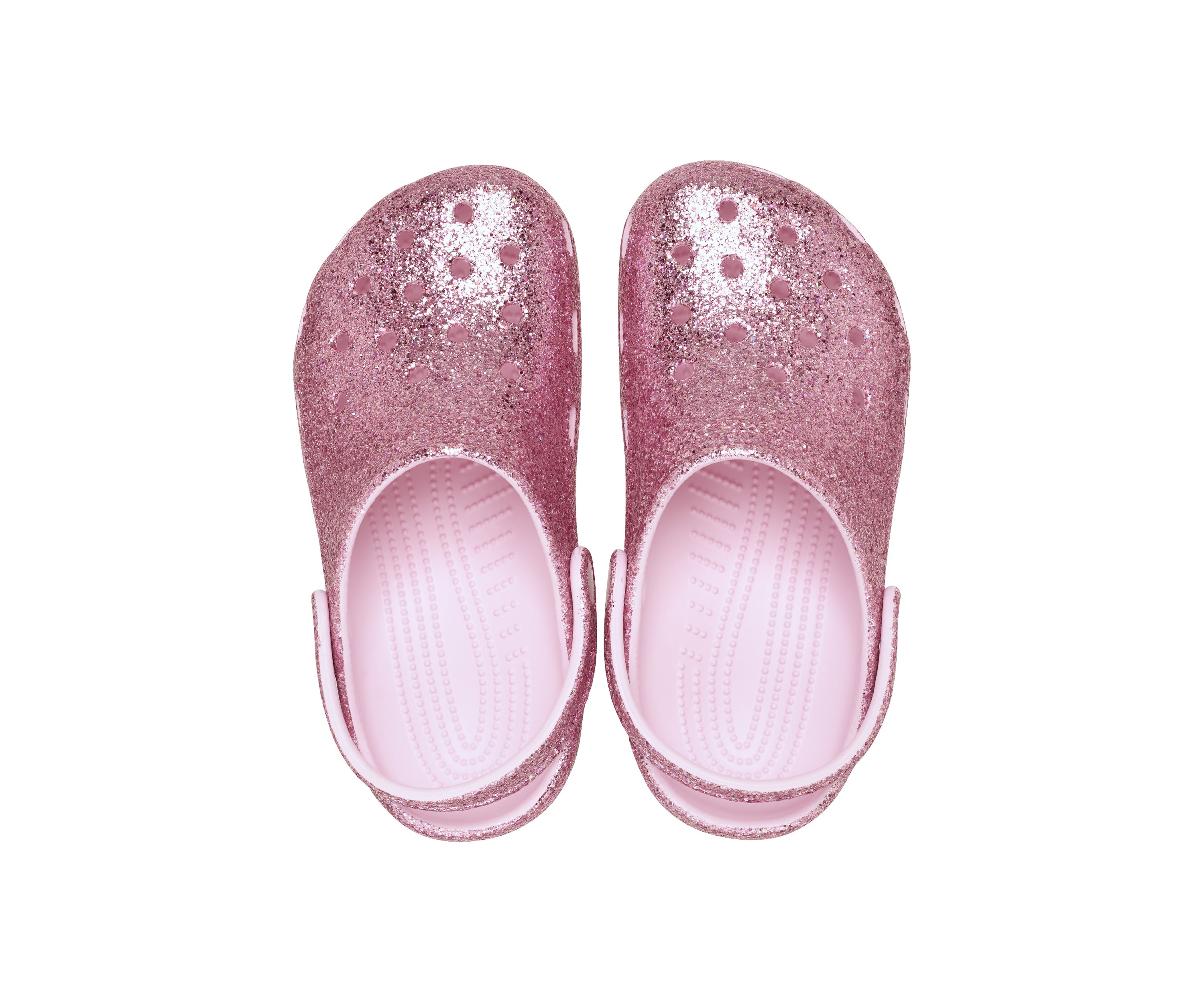Big Kid Girls Glitter Classic Clogs