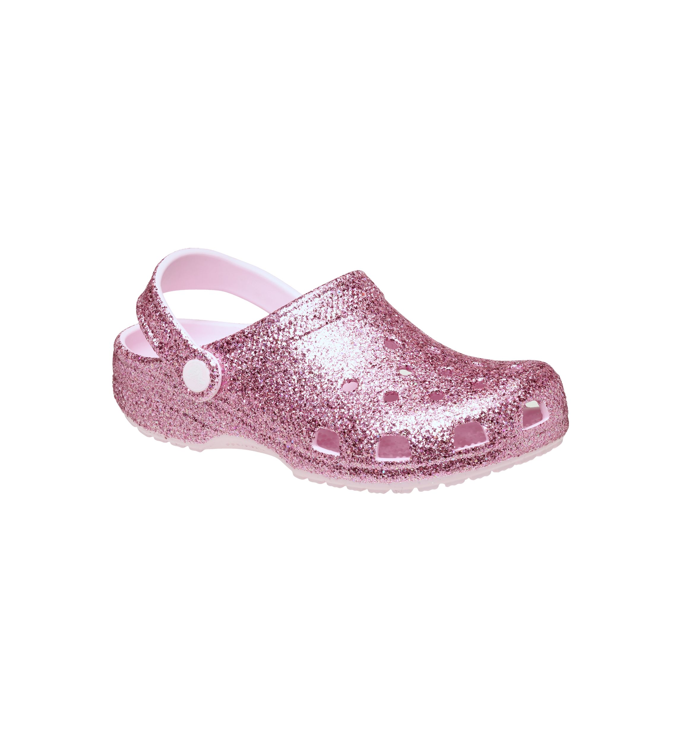 Little Kid Girls Glitter Classic Clogs