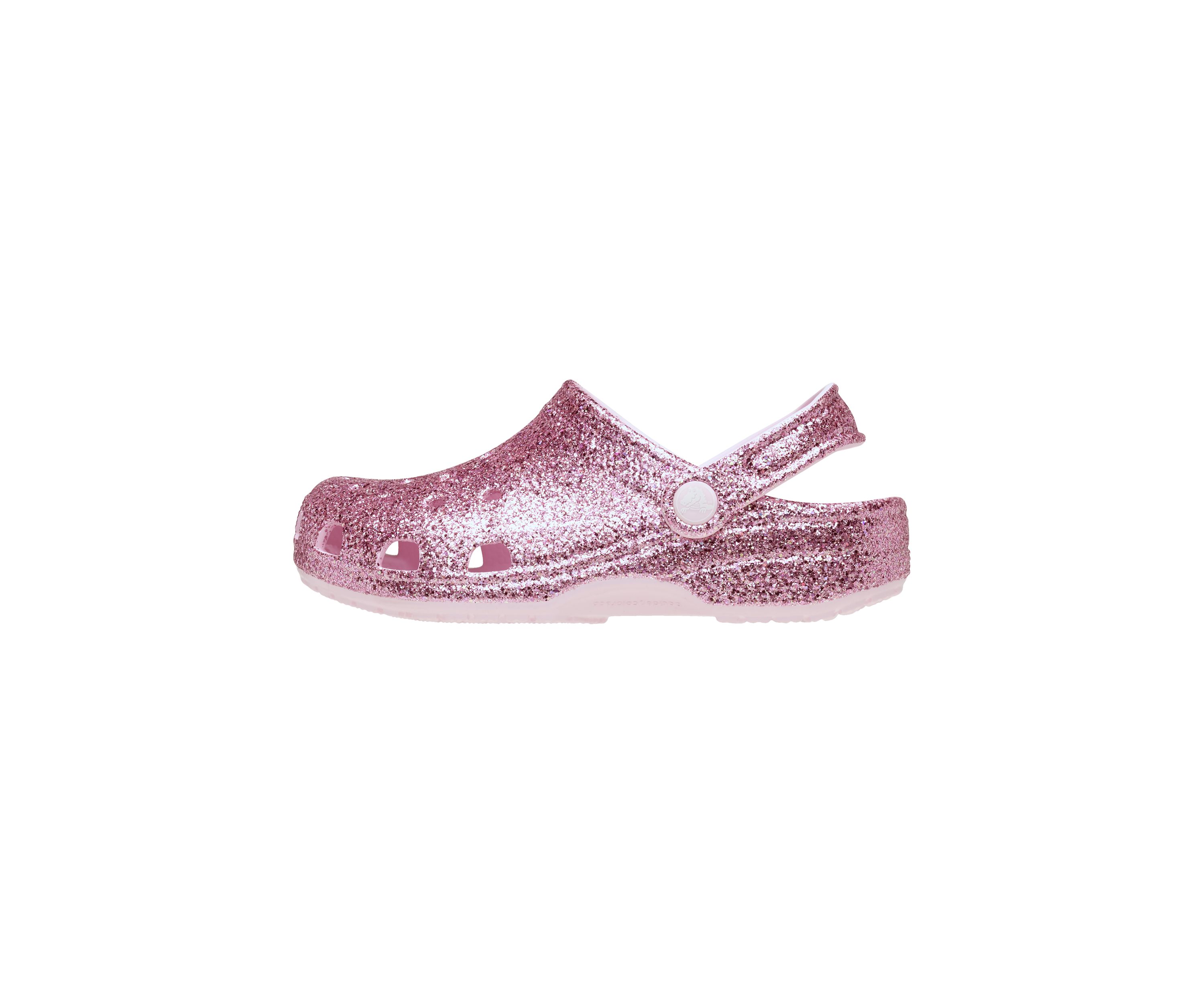Little Kids Glitter Classic Clogs