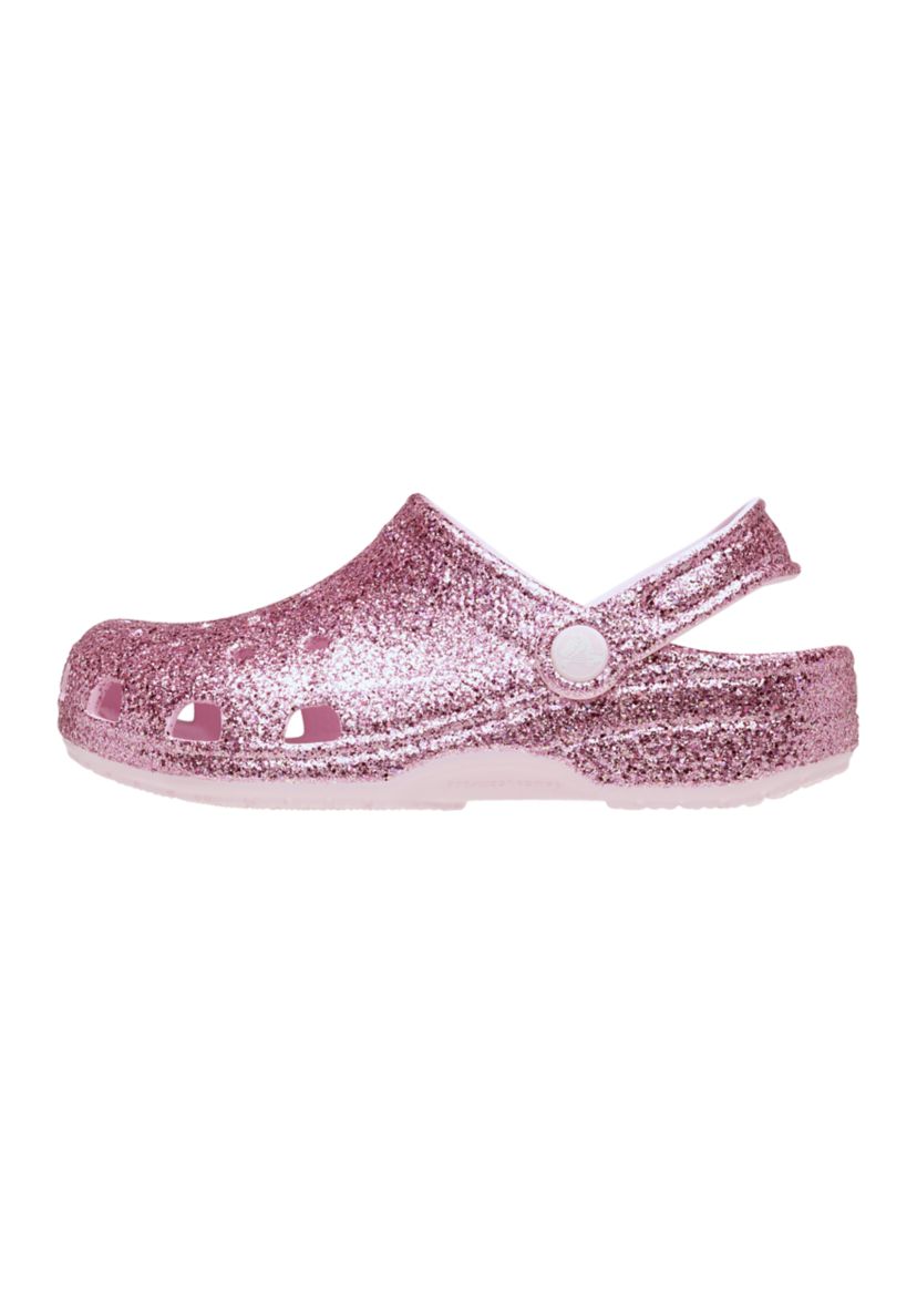 Little Kids Glitter Classic Clogs