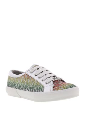 MICHAEL Michael Kors Ima Celestia Rainbow Glitter Logo Sneakers | belk