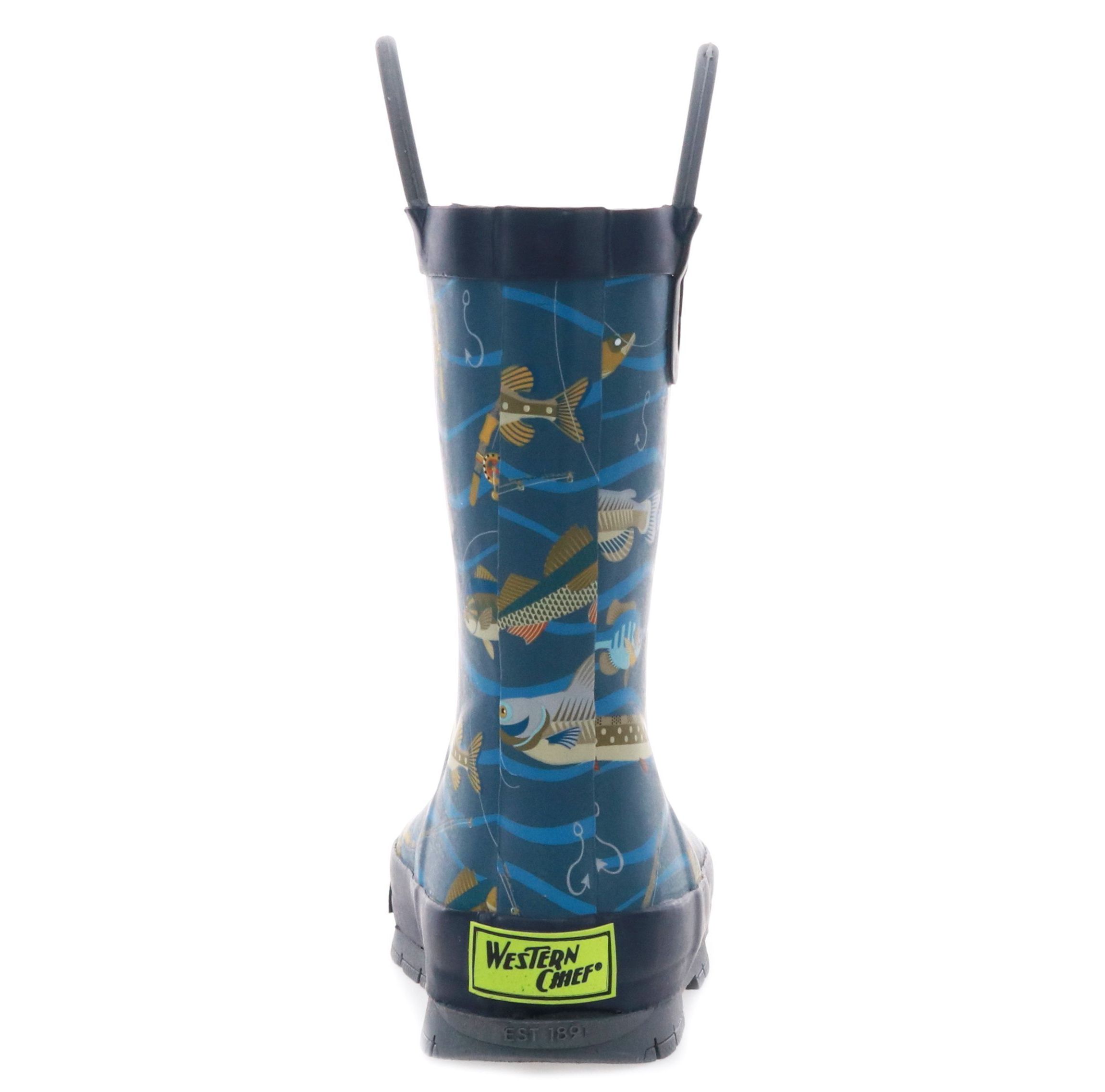 Gone Fishin N Rain Boot