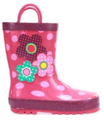 Toddler/Youth Girl's Flower Cutie Rain Boot