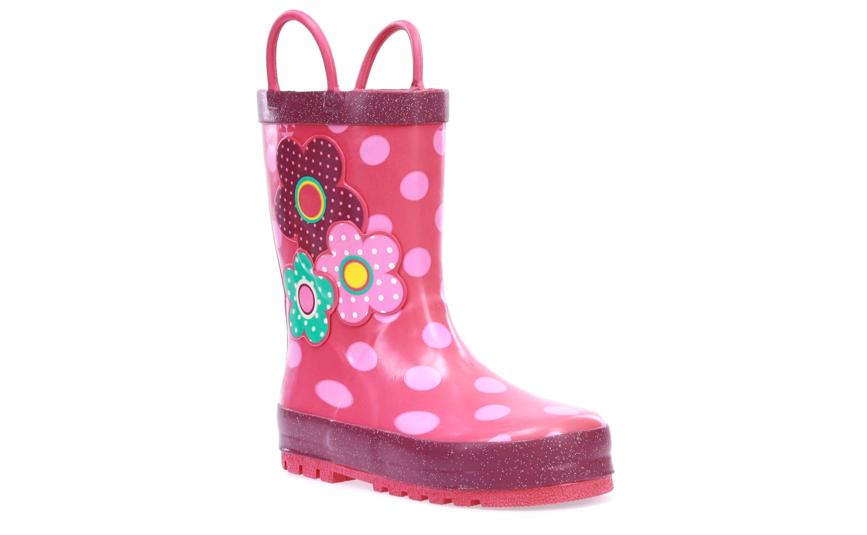 Toddler/Youth Girls Flower Cutie Rain Boot