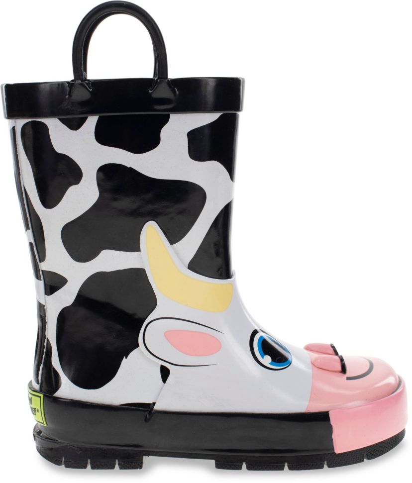Colbie Cow Tread Loop Boot