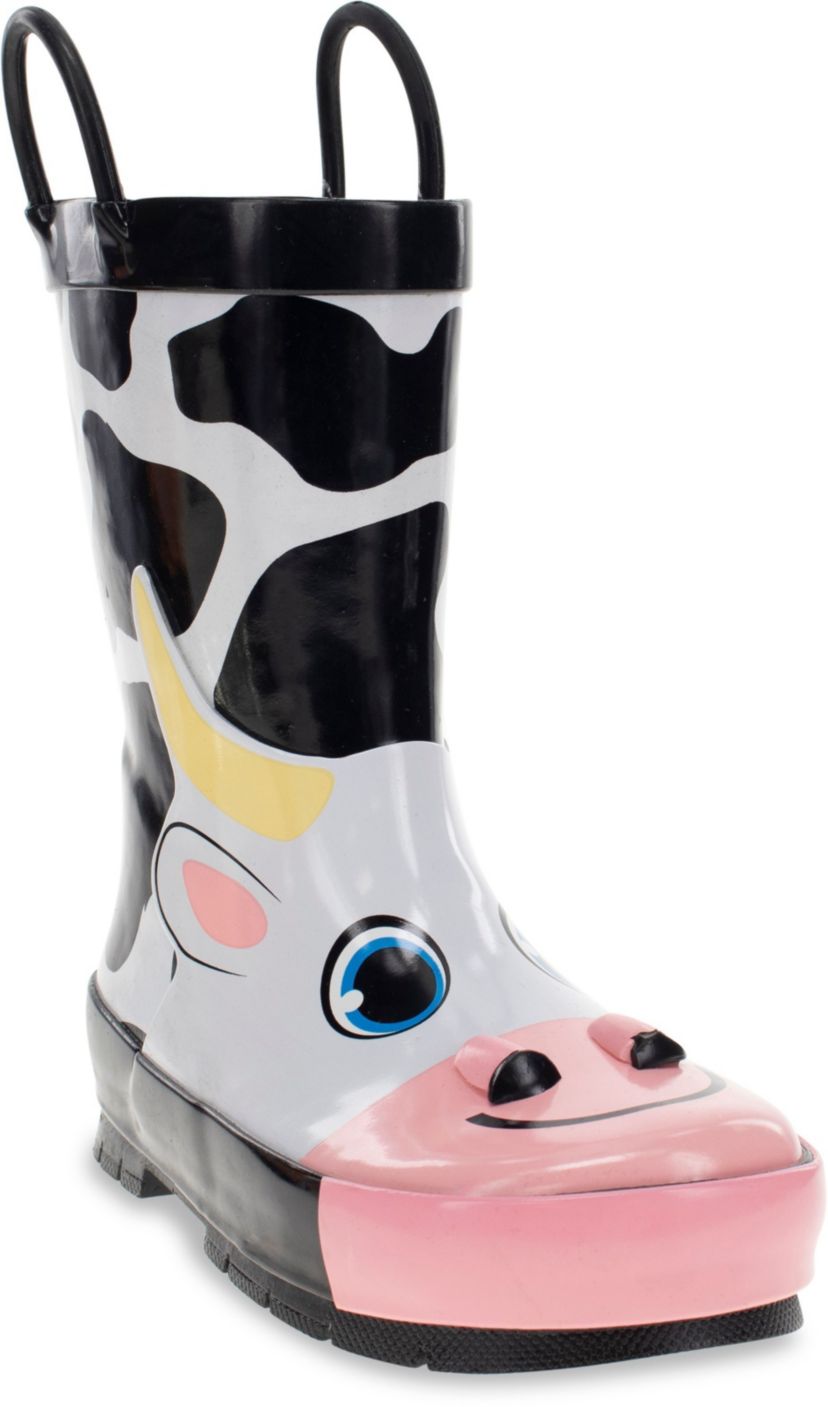Colbie Cow Tread Loop Boot