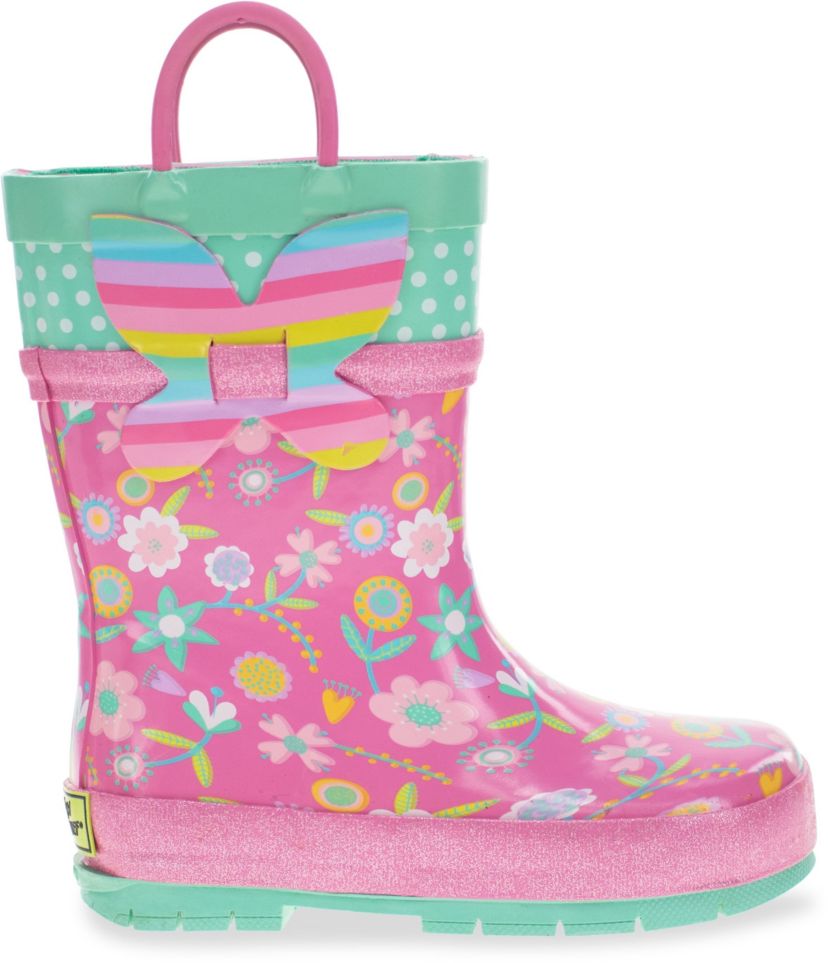 Toddler/Youth Girls Flutter Rain Boot