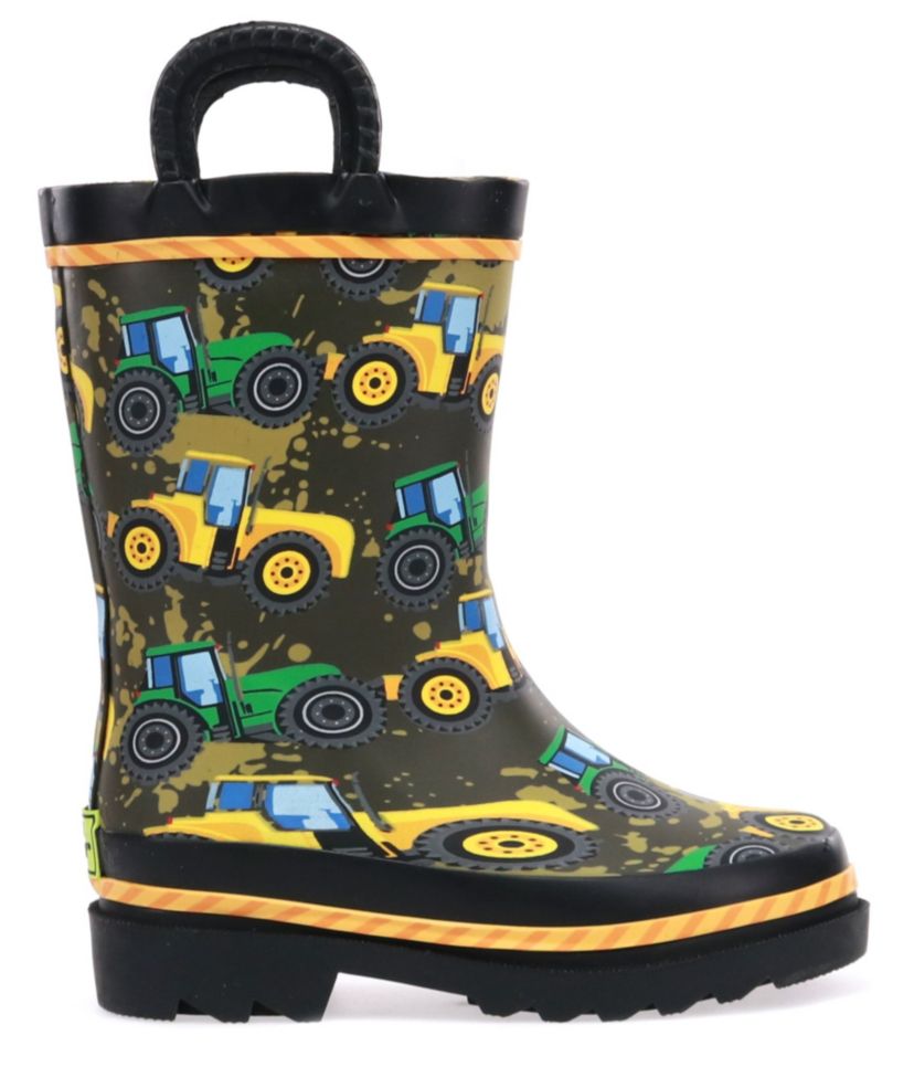 Toddler/Youth Boys Tractor Tough Rain Boot