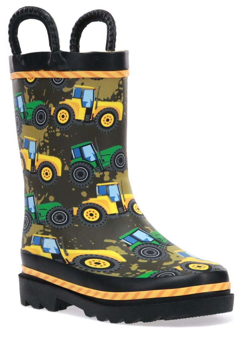 Toddler/Youth Boys Tractor Tough Rain Boot