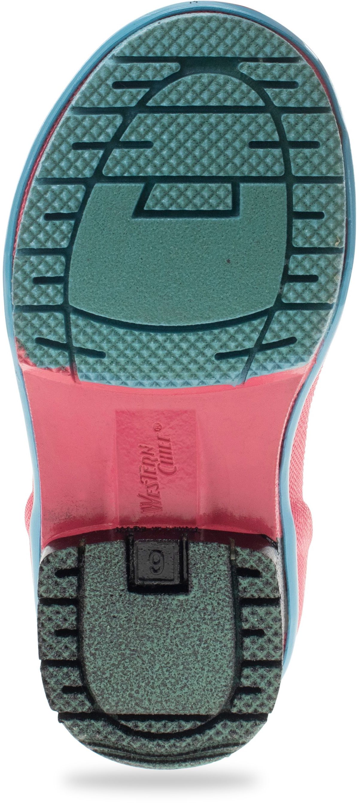 Toddler/Youth Girls Rainbow Wave Neoprene Rain Boot