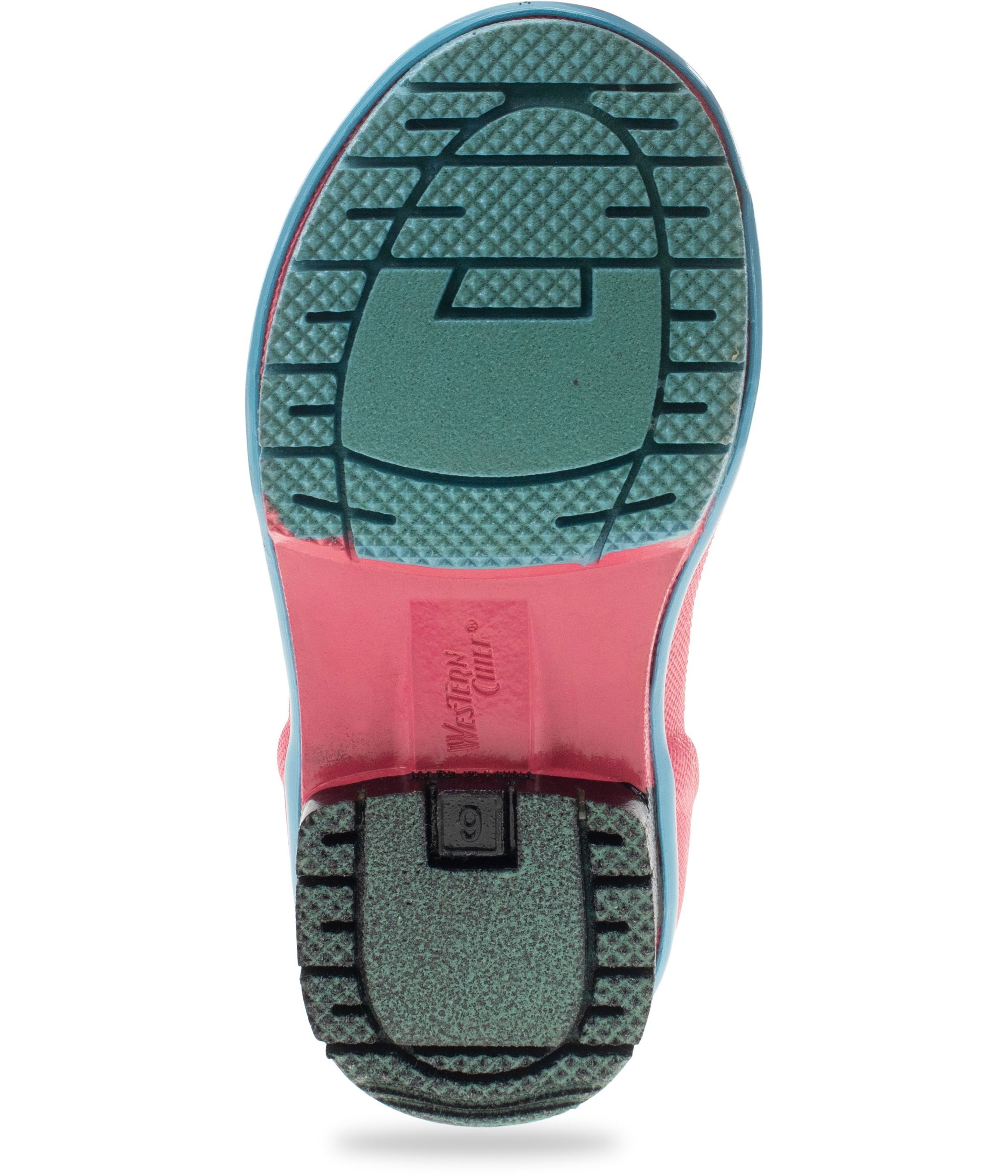 Toddler/Youth Girls Rainbow Wave Neoprene Rain Boot