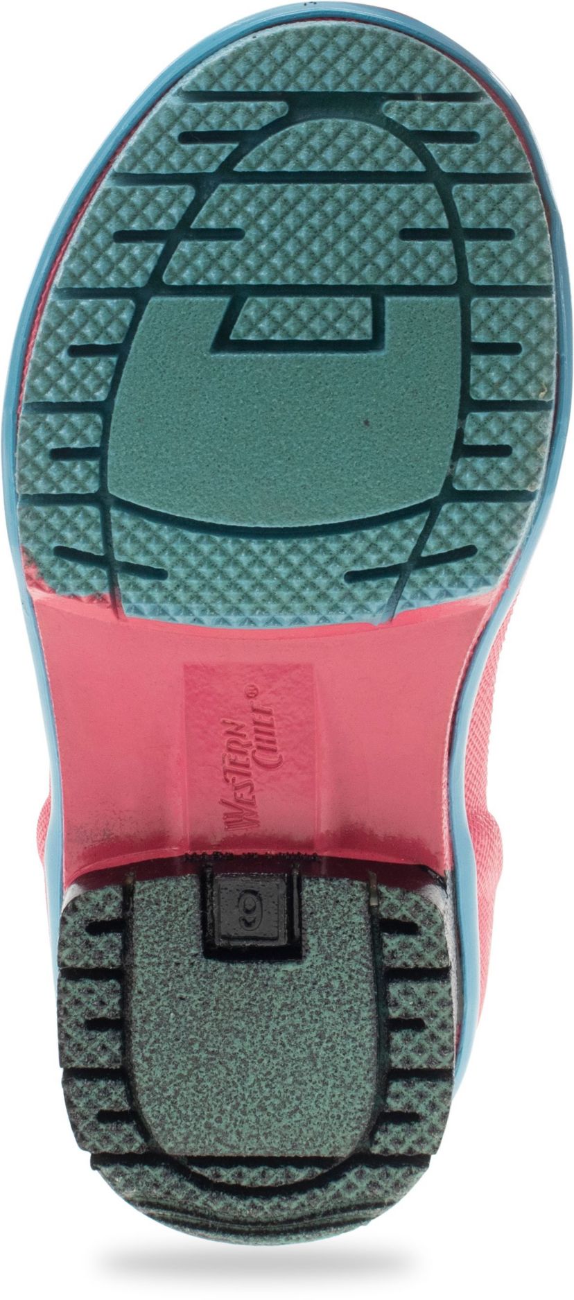 Toddler/Youth Girls Rainbow Wave Neoprene Rain Boot