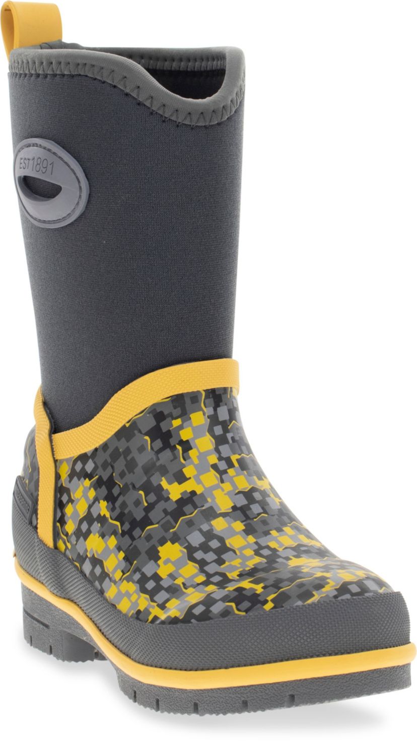 Toddler/Youth Boys Pixel Neoprene Rain Boot