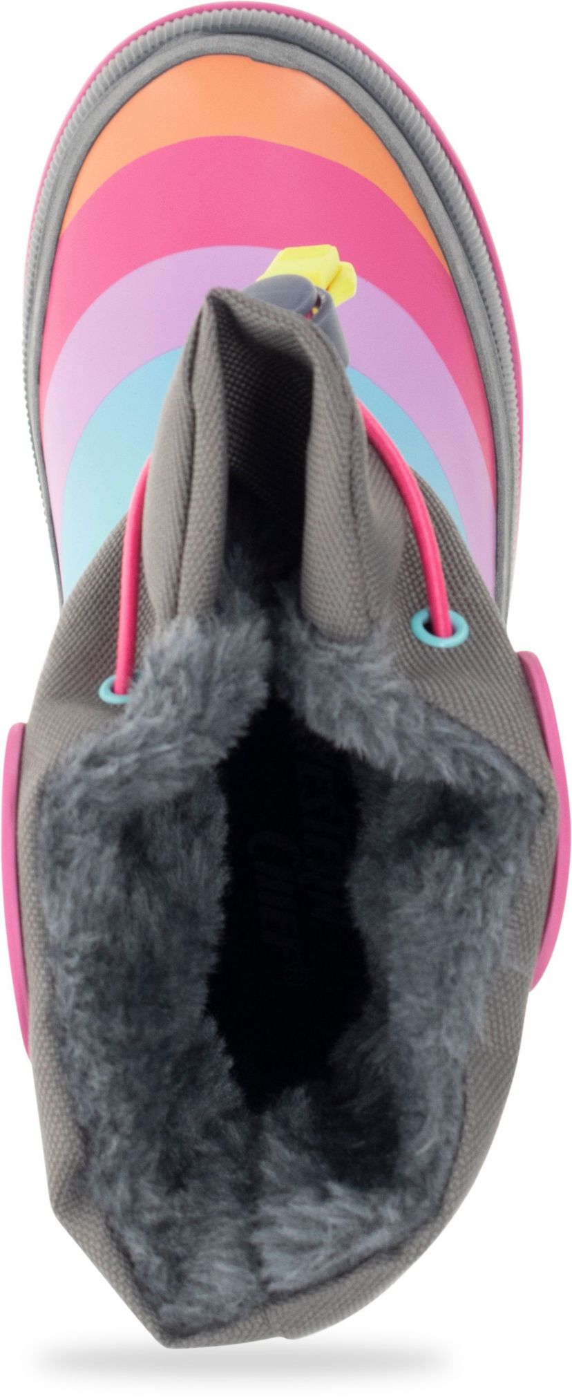 Toddler/Youth Girls Rainbow Rules Winterprene Rain Boot