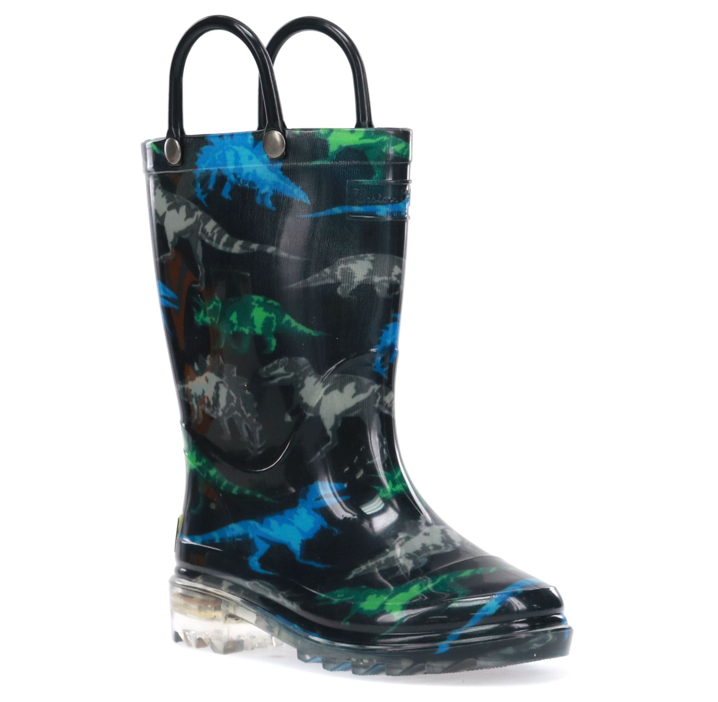 Dinosaur Friends Lighted Rain Boots