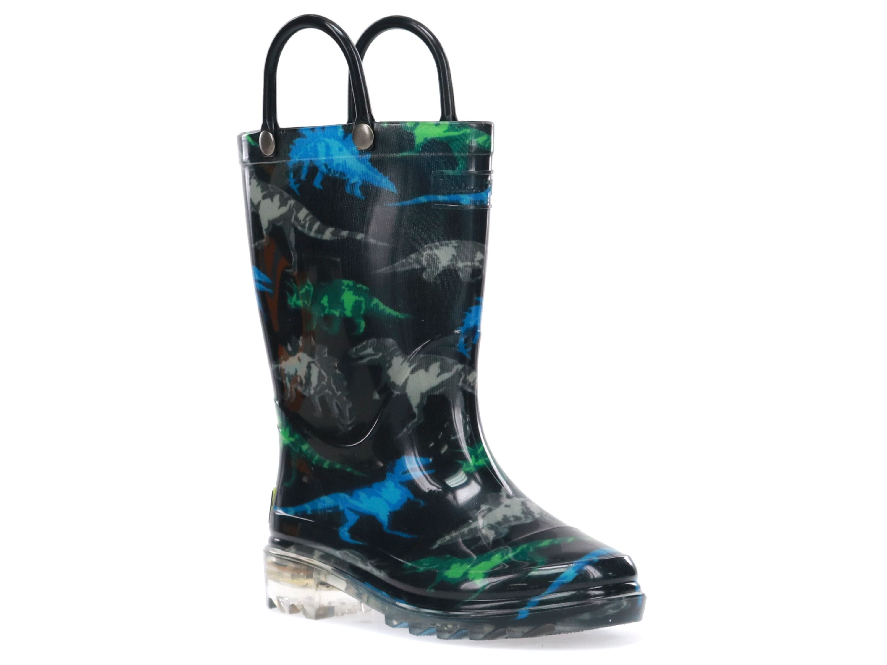 Dinosaur Friends Lighted Rain Boots