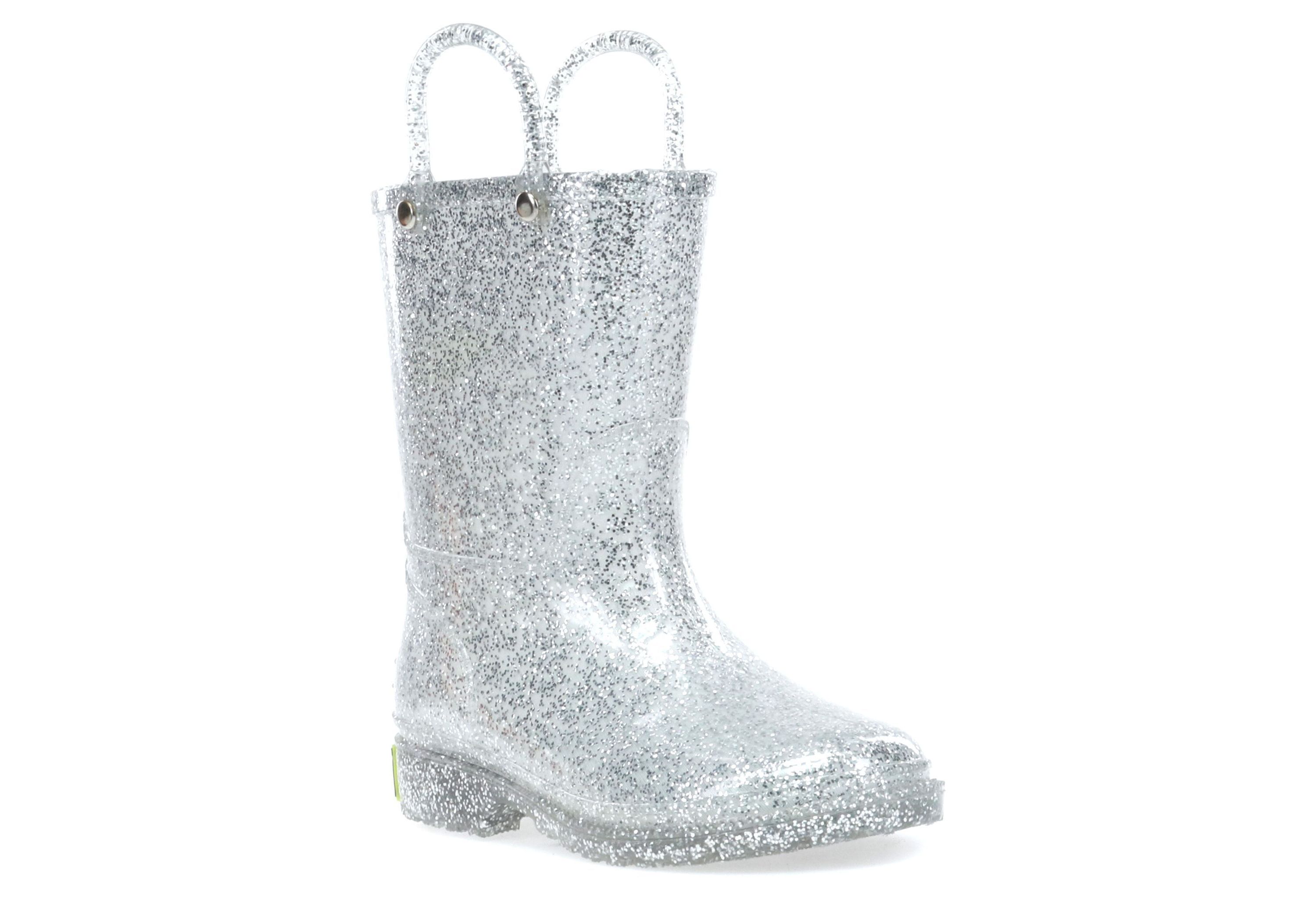 Glitter Pvc Rain Boot