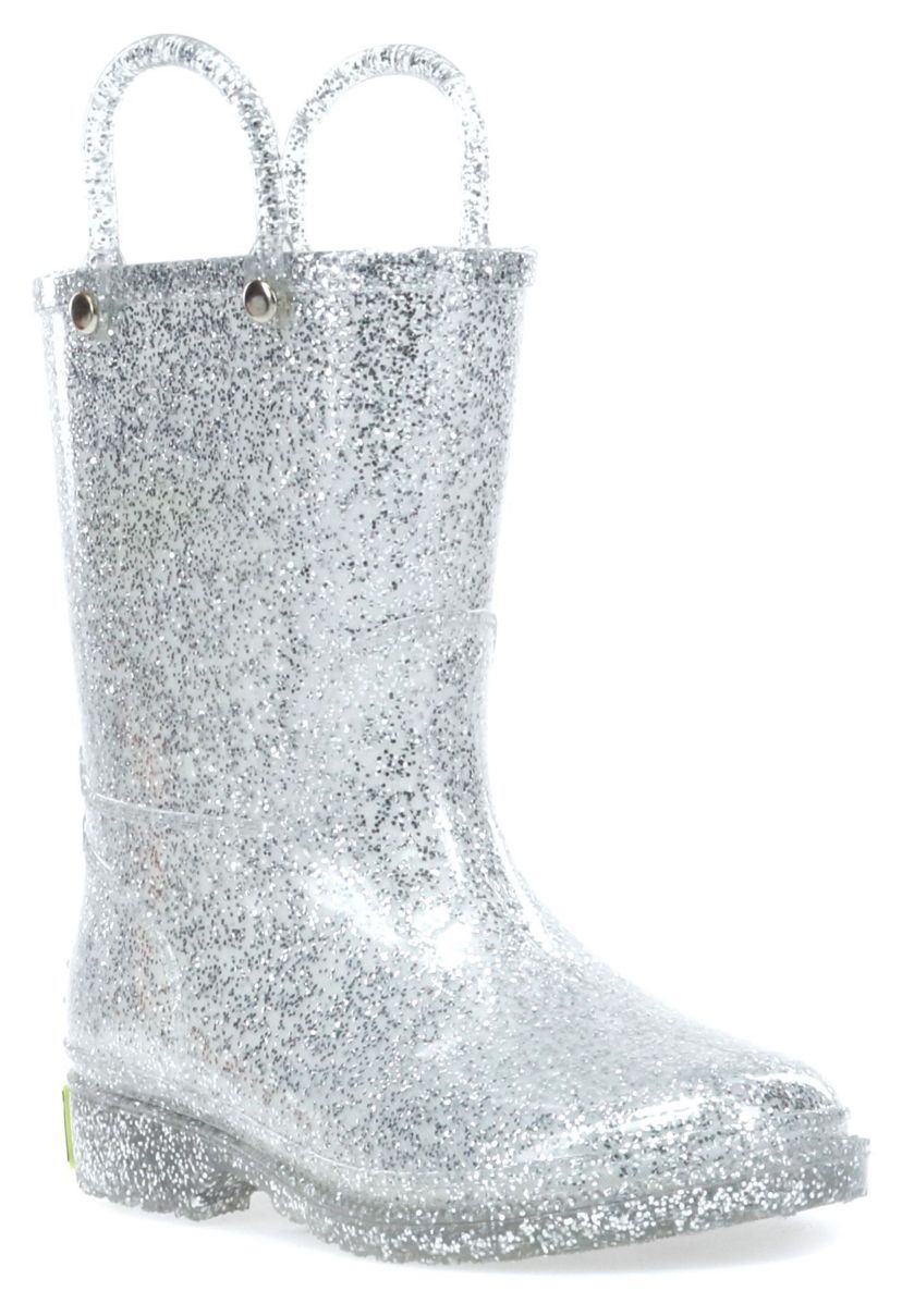 Glitter Pvc Rain Boot