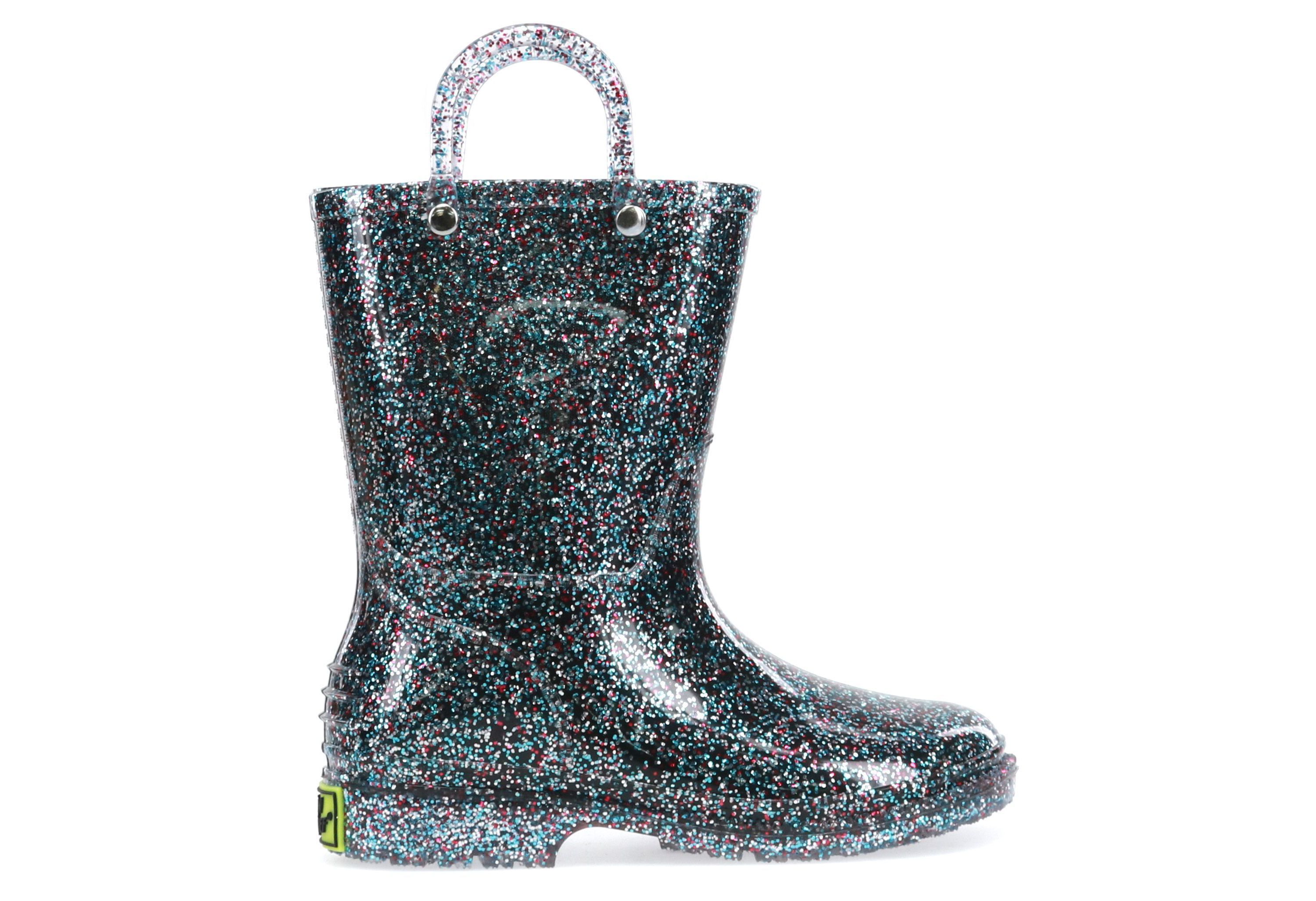 Glitter Pvc Rain Boot