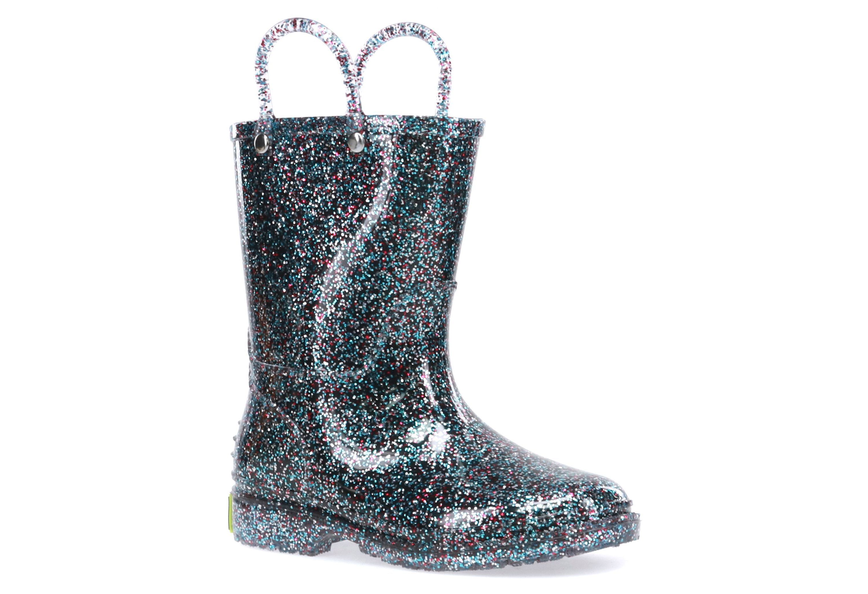 Glitter Pvc Rain Boot