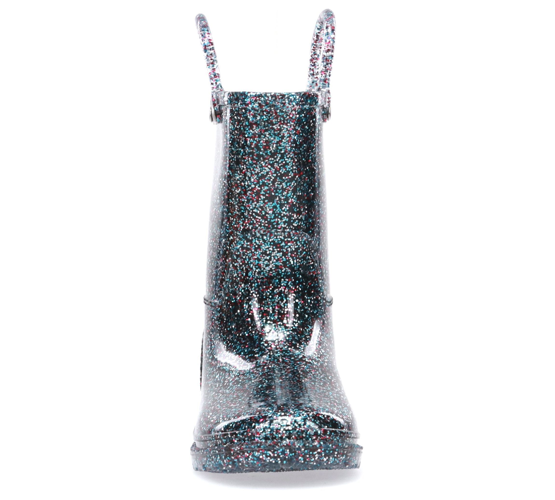 Glitter Pvc Rain Boot