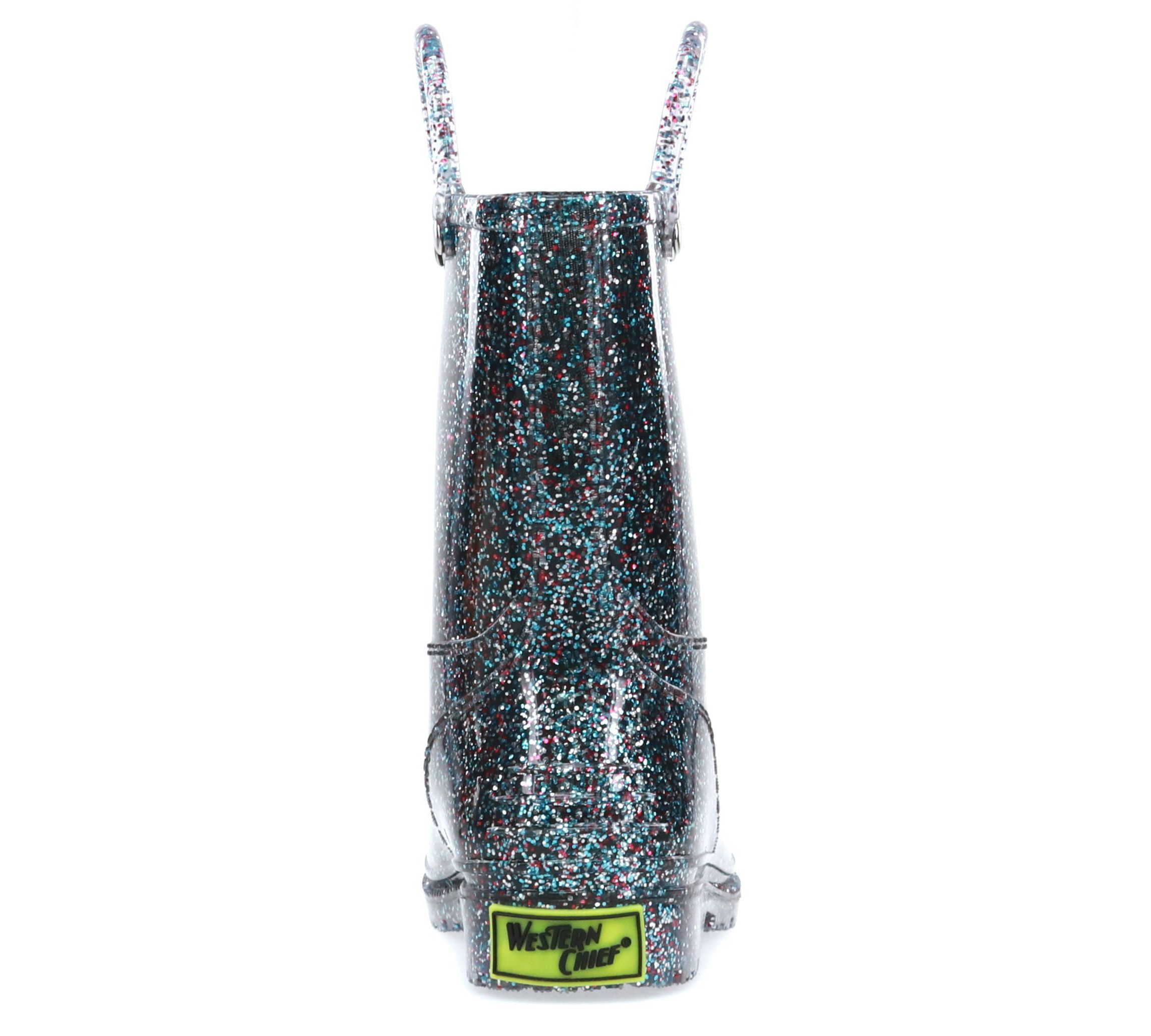 Glitter Pvc Rain Boot